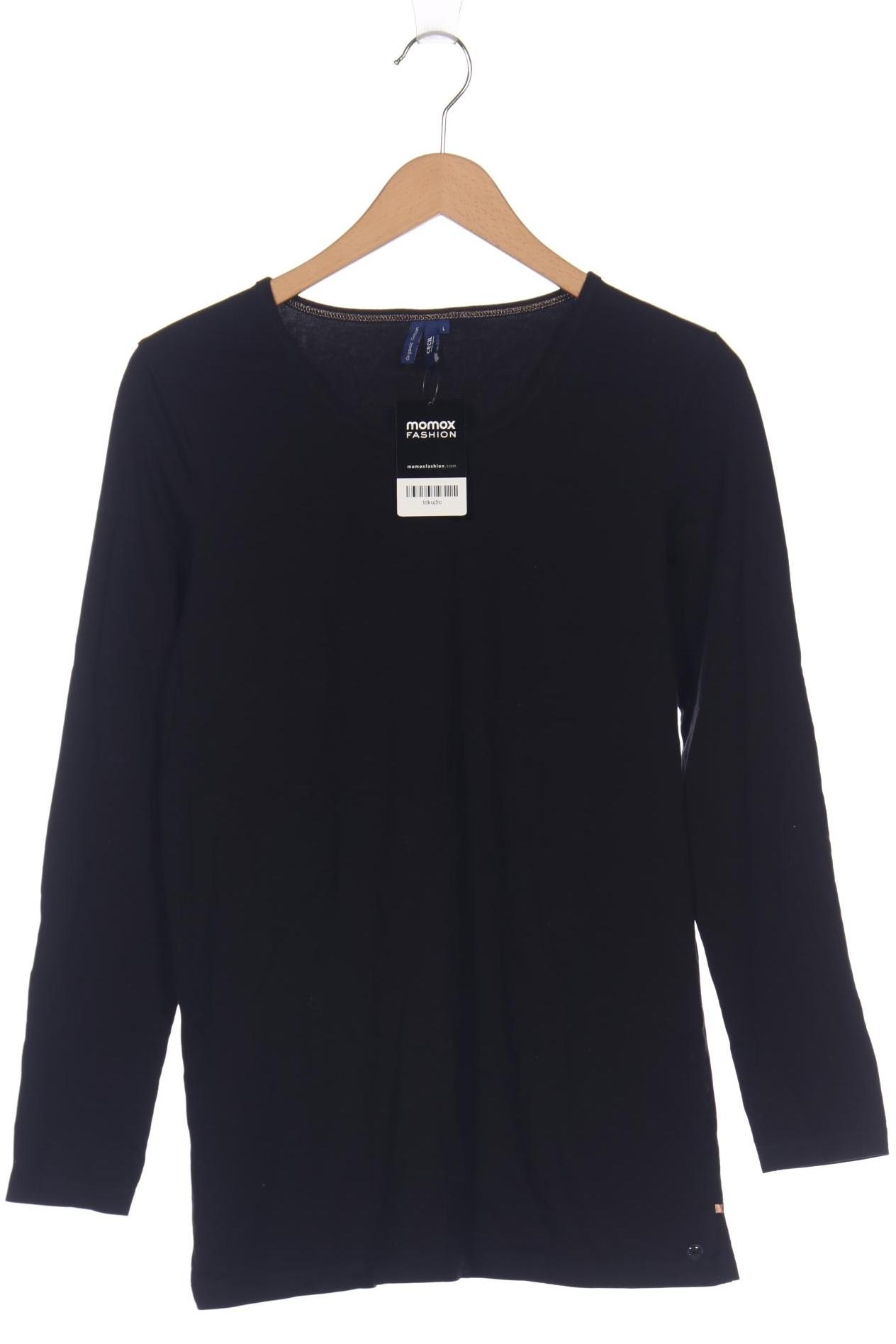 

Cecil Damen Langarmshirt, schwarz, Gr. 42