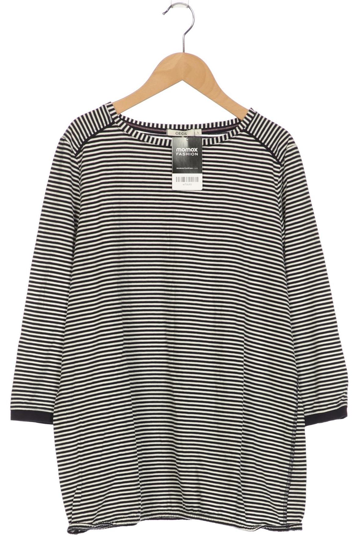 

Cecil Damen Langarmshirt, marineblau, Gr. 42