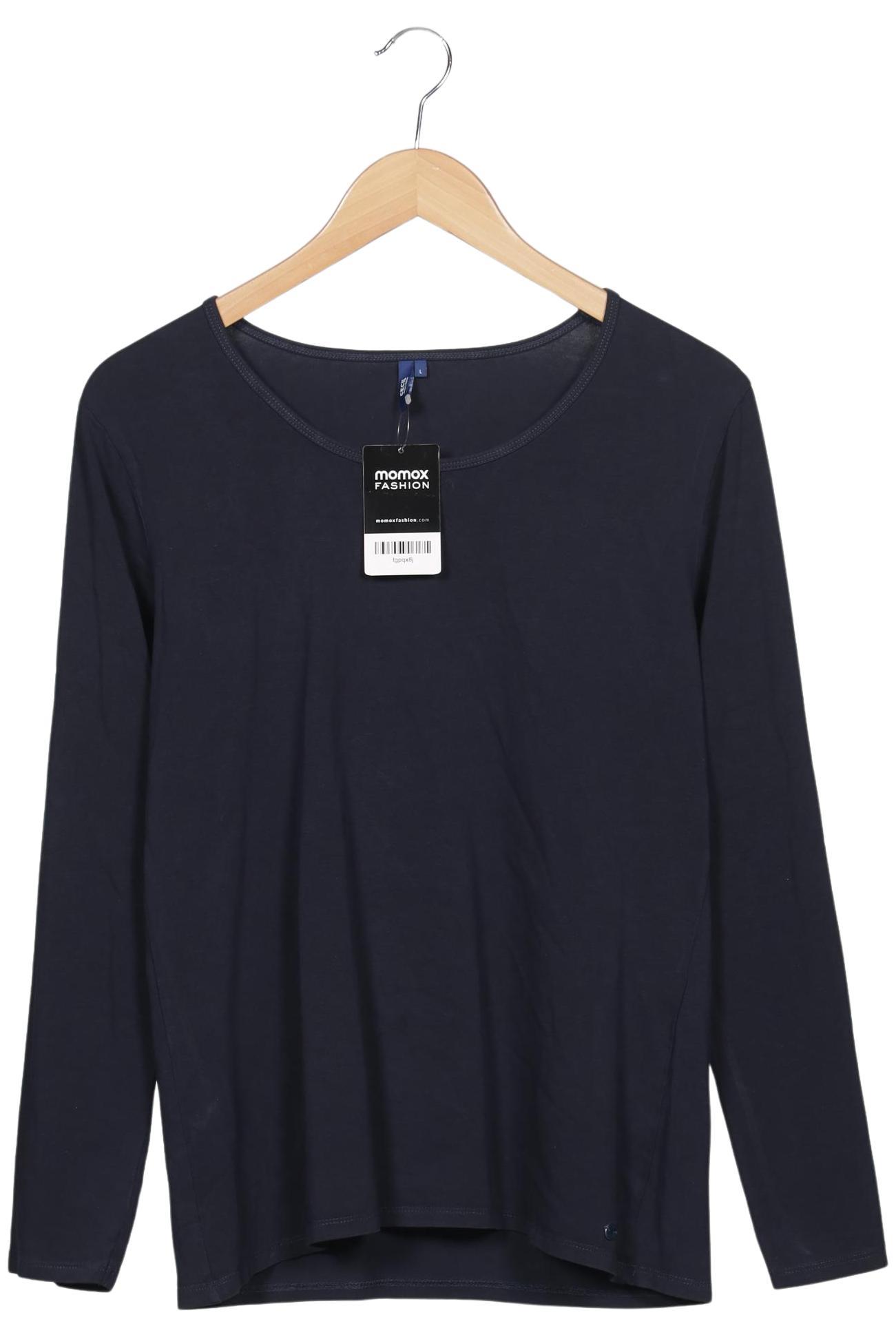 

Cecil Damen Langarmshirt, marineblau, Gr. 42