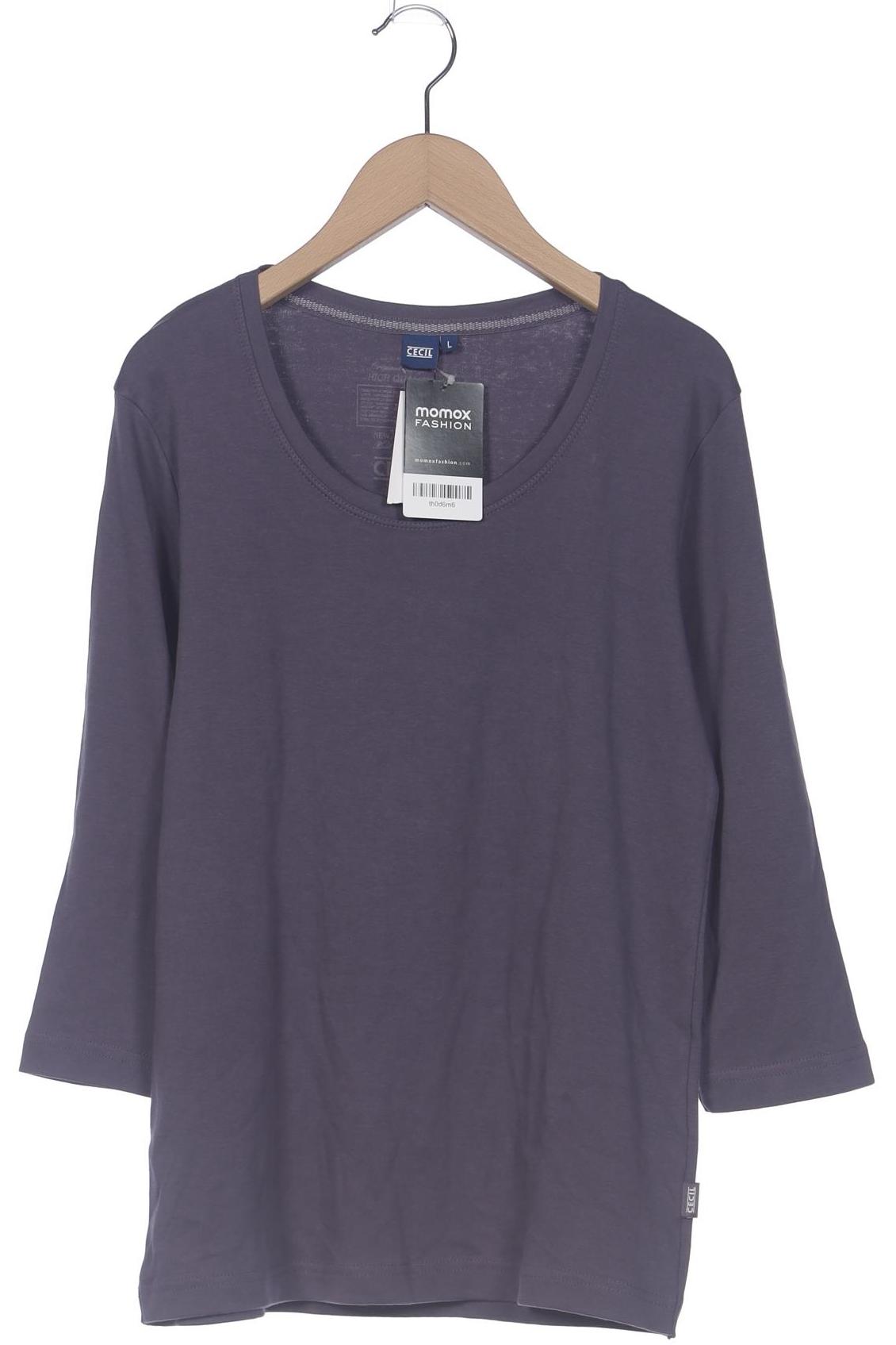 

Cecil Damen Langarmshirt, flieder, Gr. 42