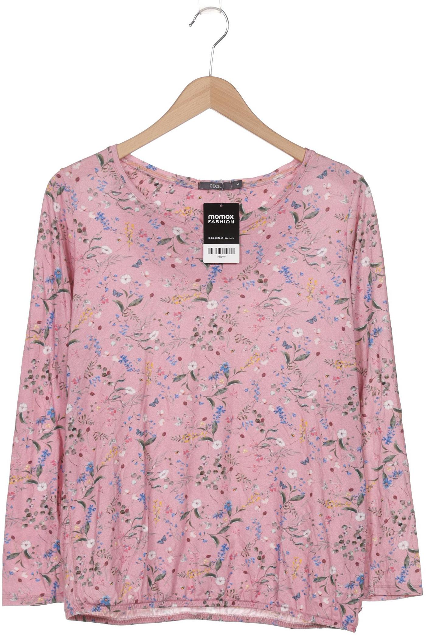 

Cecil Damen Langarmshirt, pink, Gr. 38