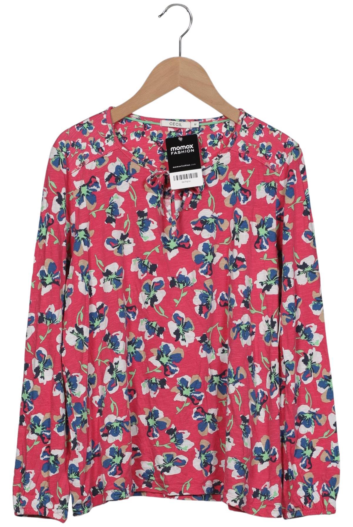 

Cecil Damen Langarmshirt, pink, Gr. 38