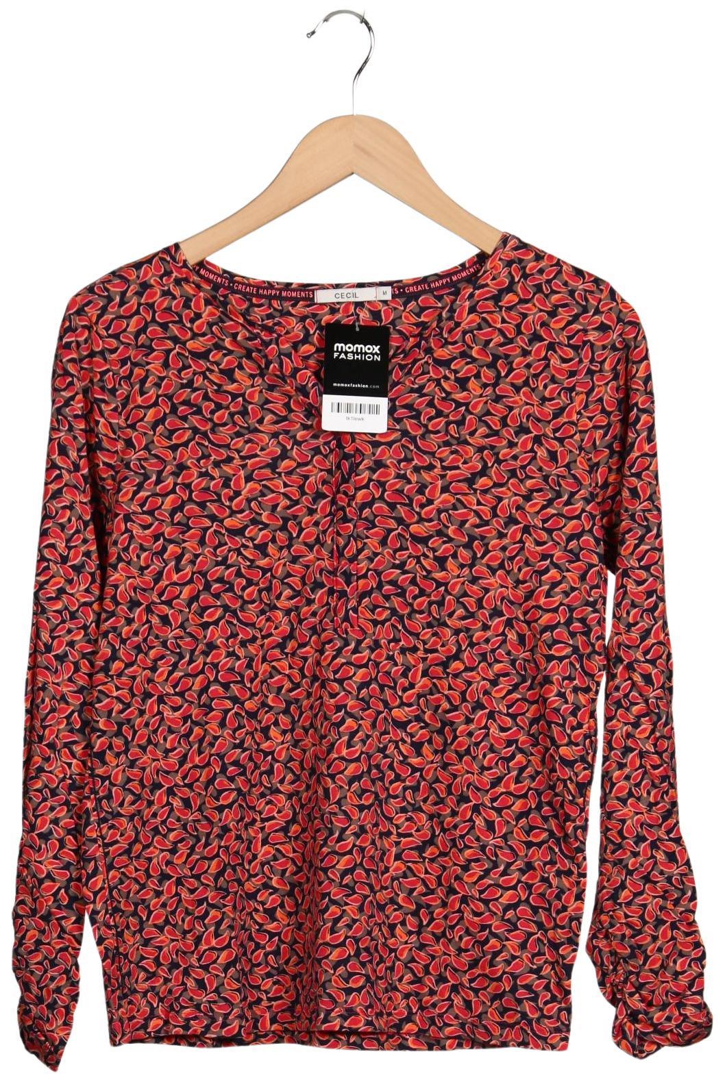 

Cecil Damen Langarmshirt, rot, Gr. 38