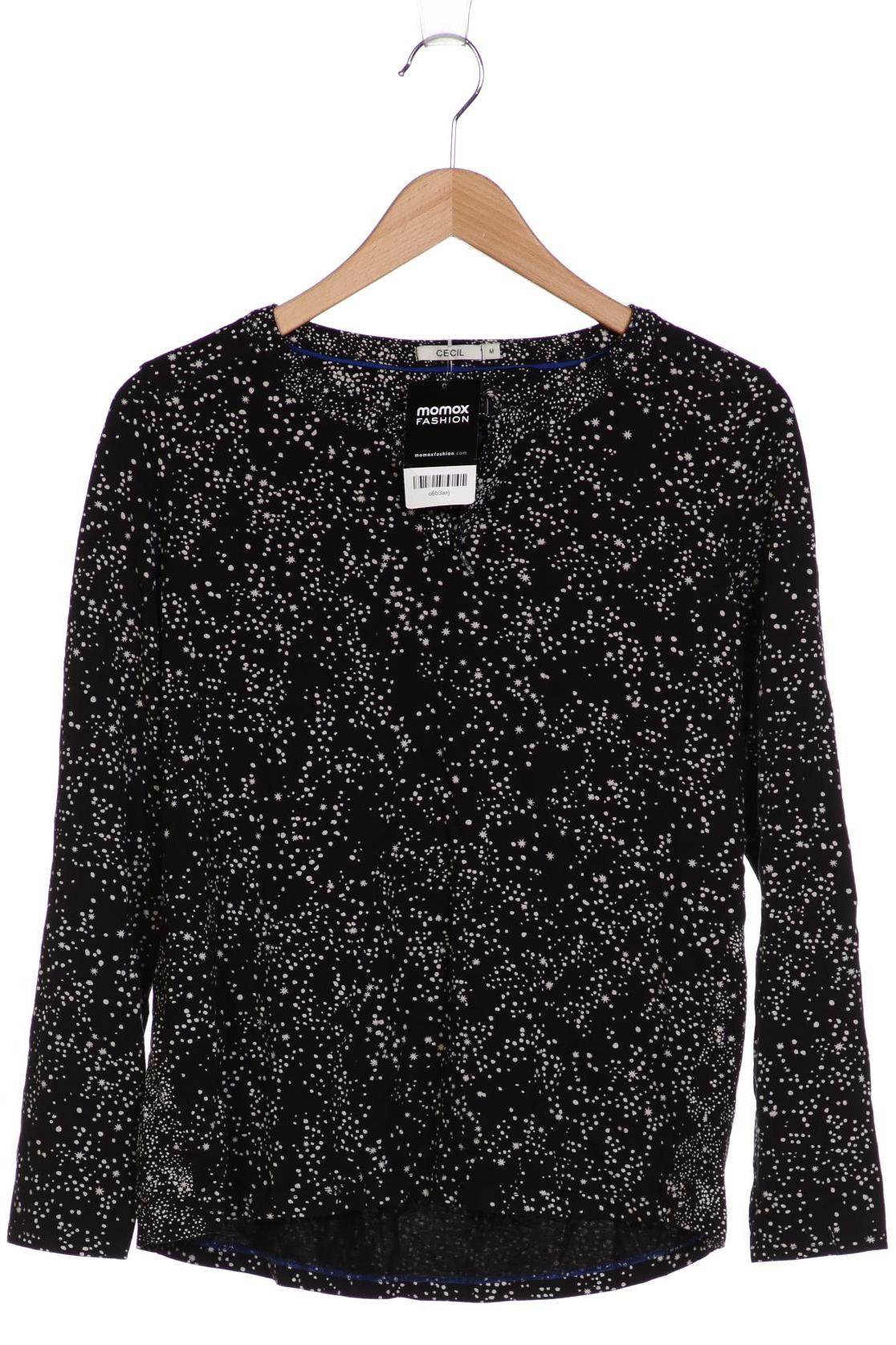 

Cecil Damen Langarmshirt, schwarz, Gr. 38