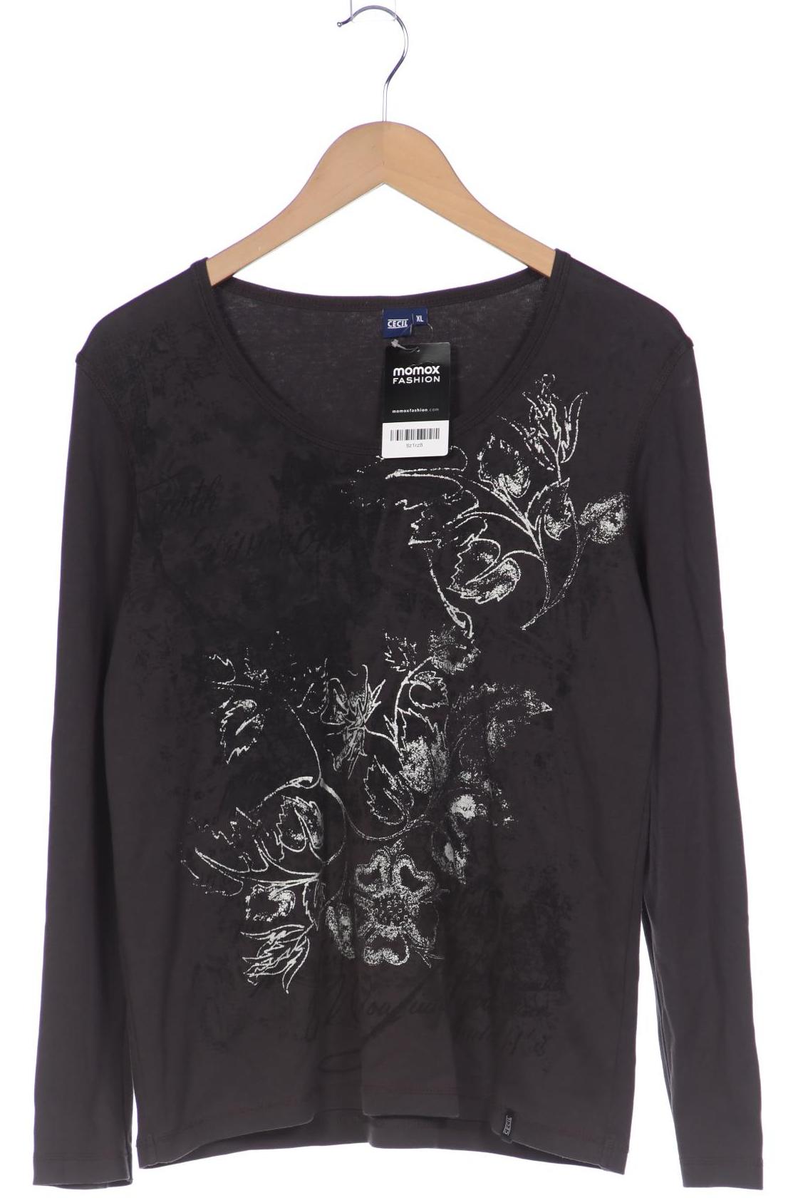 

CECIL Damen Langarmshirt, grau