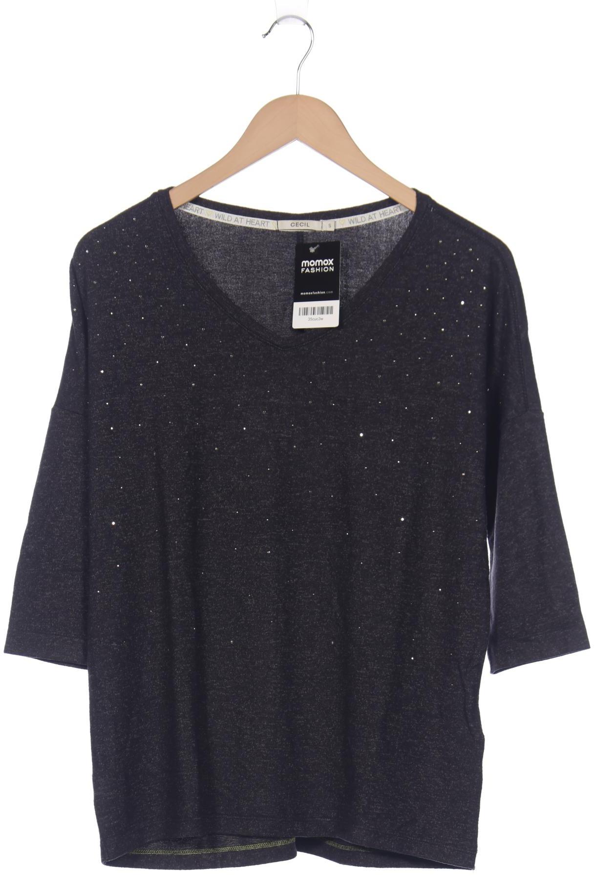 

Cecil Damen Langarmshirt, blau, Gr. 36