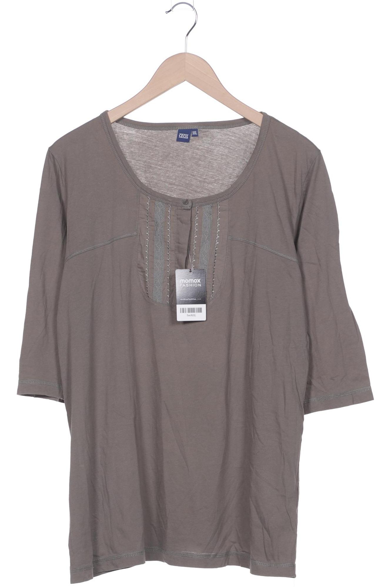 

Cecil Damen Langarmshirt, grün, Gr. 46