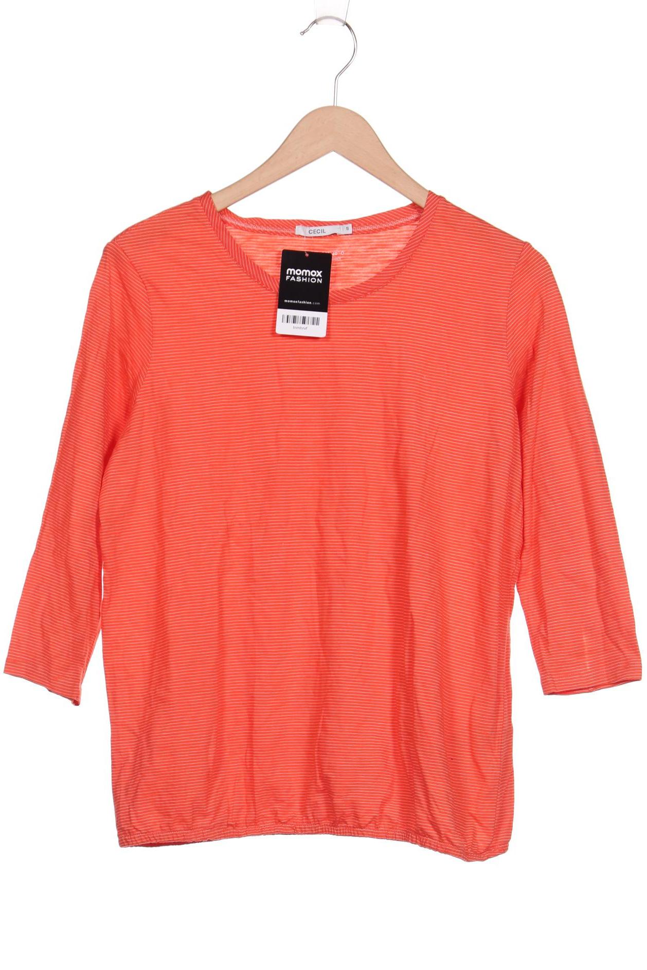 

CECIL Damen Langarmshirt, orange