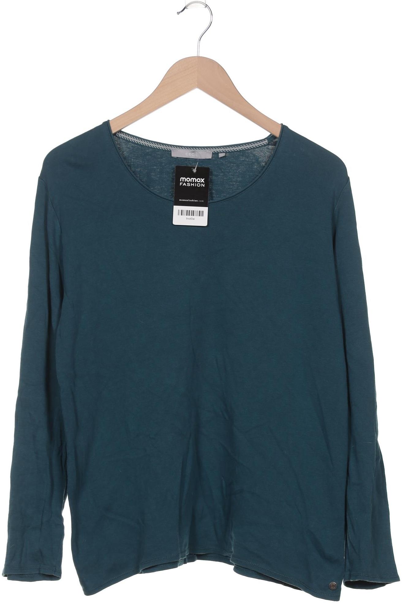 

Cecil Damen Langarmshirt, blau, Gr. 44