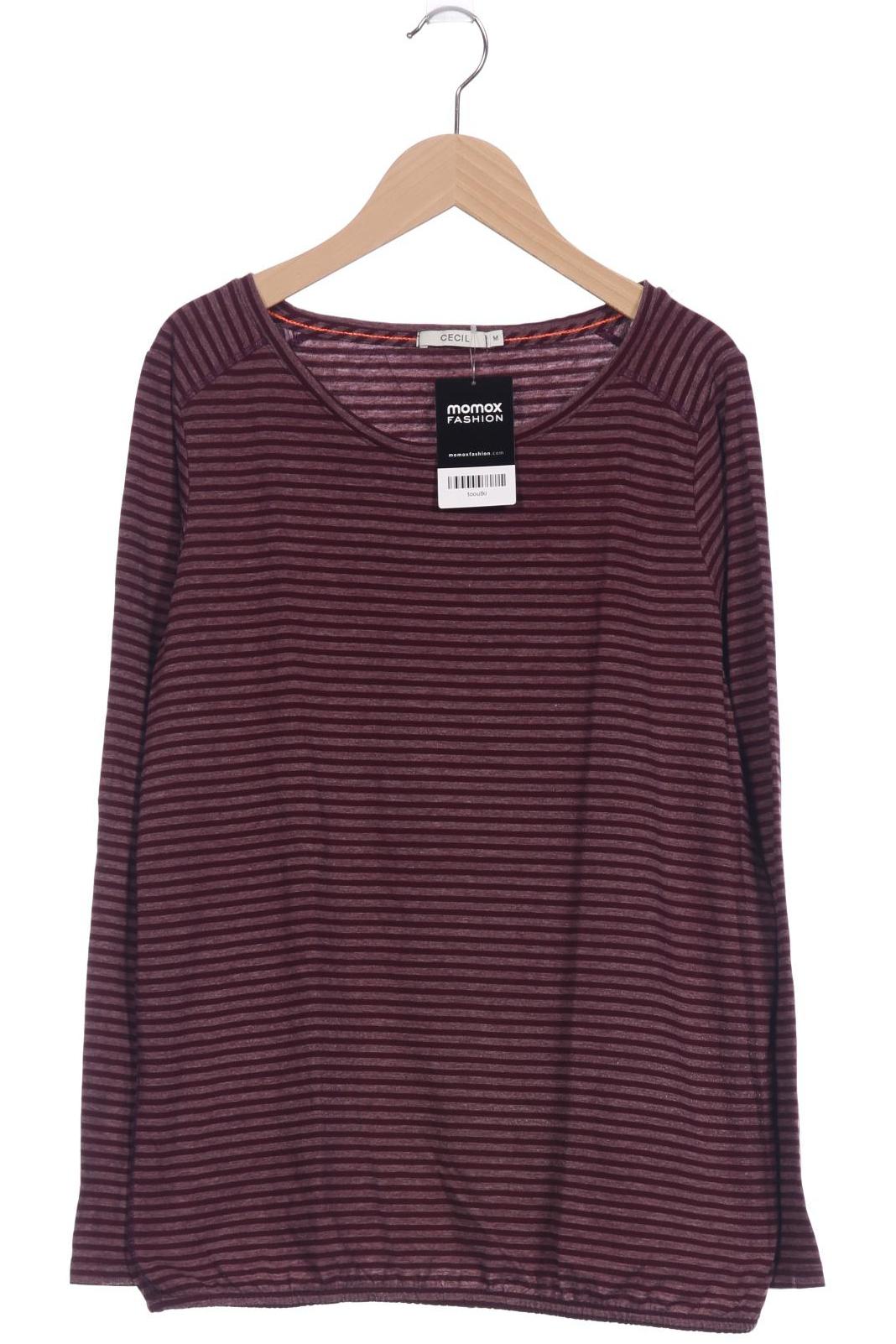 

Cecil Damen Langarmshirt, bordeaux, Gr. 38