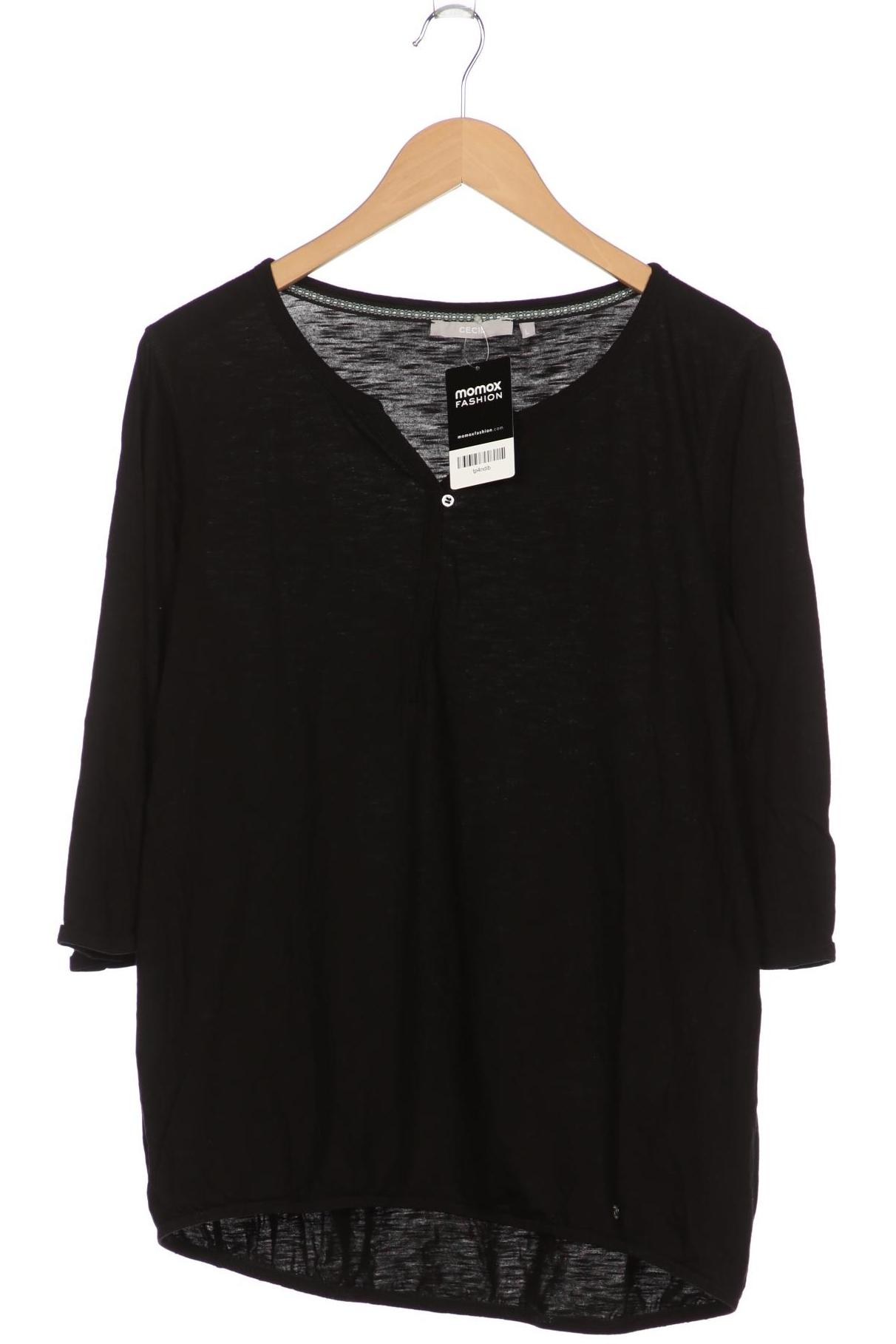 

Cecil Damen Langarmshirt, schwarz, Gr. 42