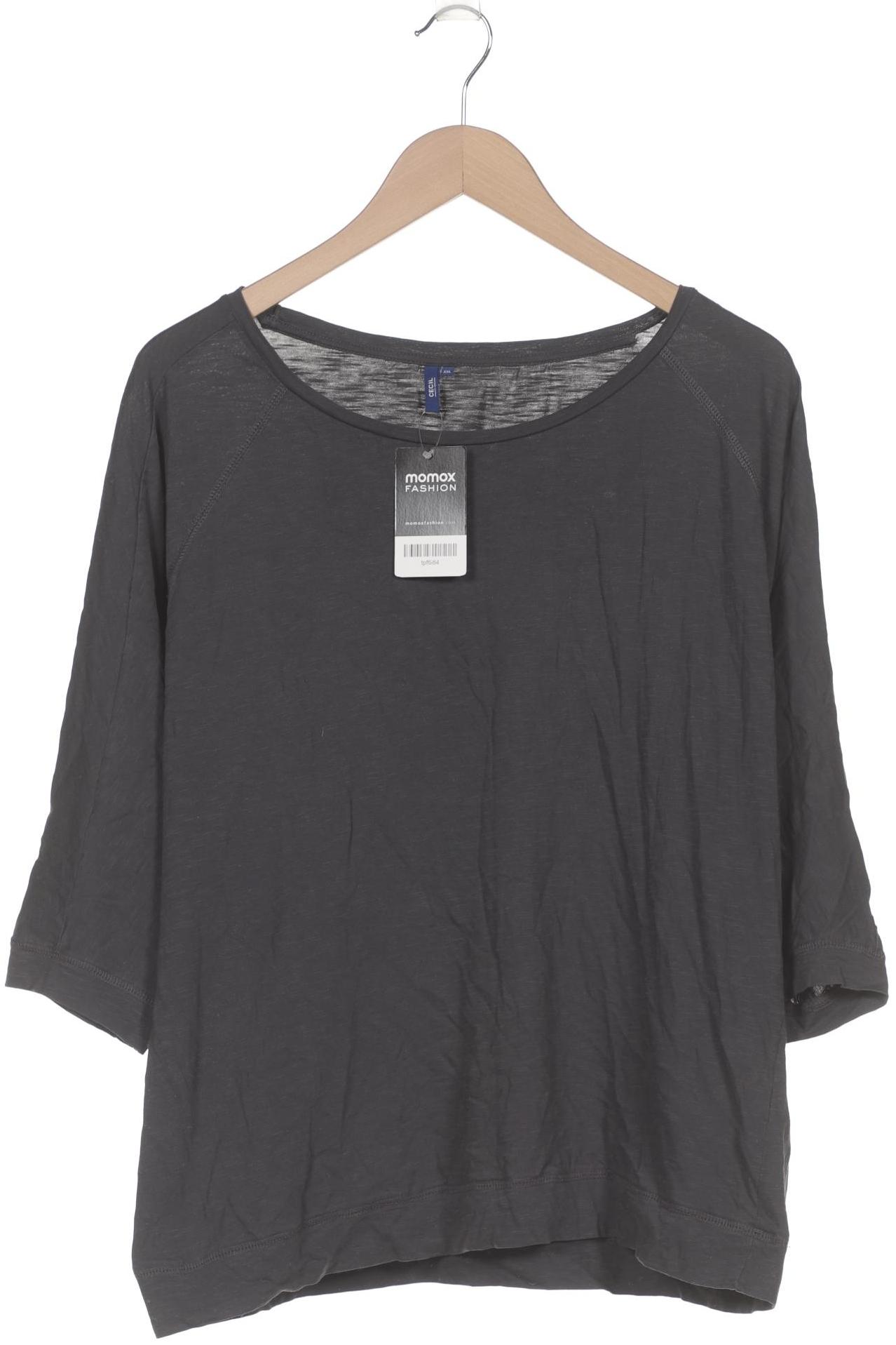 

Cecil Damen Langarmshirt, grau, Gr. 46