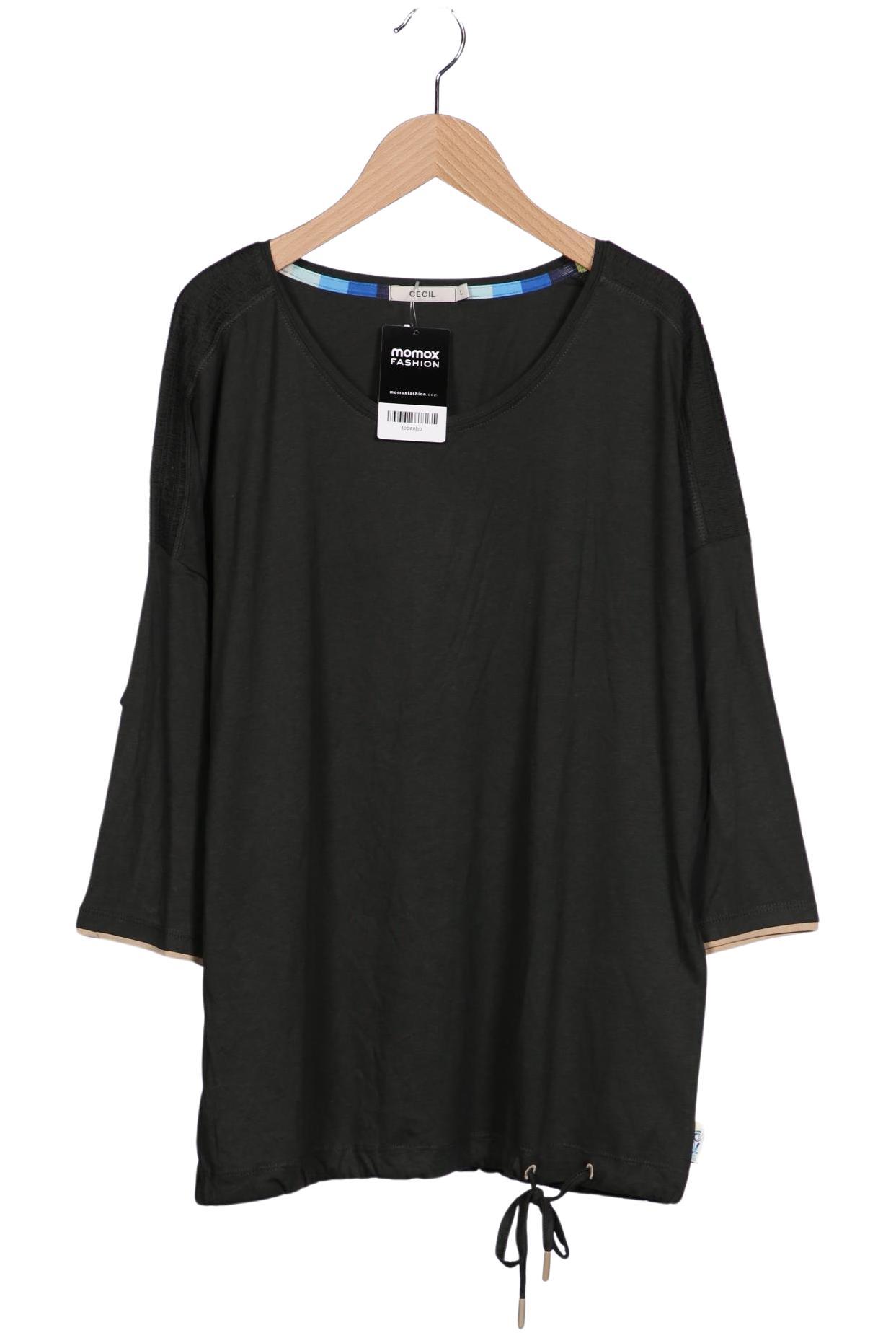 

Cecil Damen Langarmshirt, grün, Gr. 42