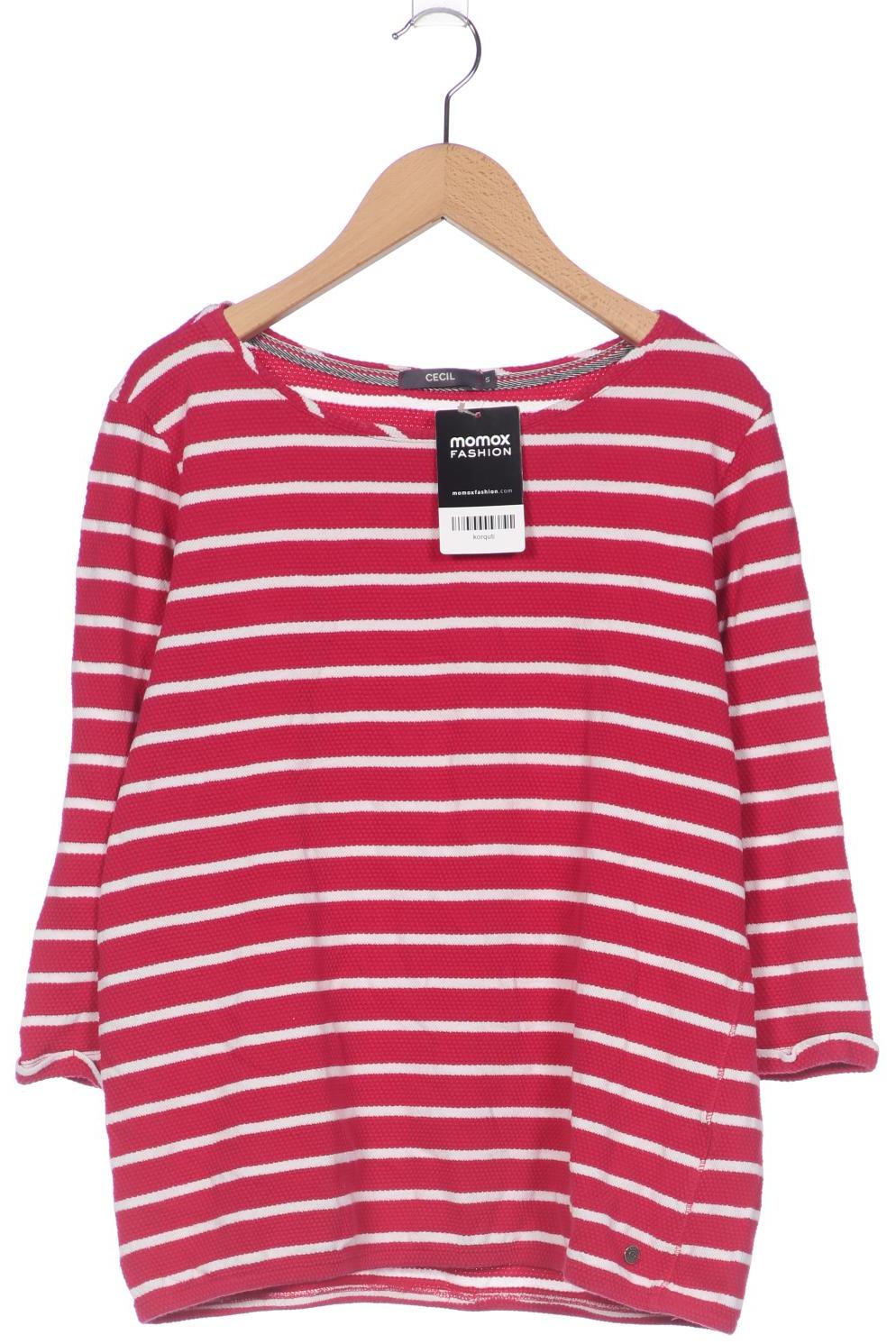 

Cecil Damen Langarmshirt, pink, Gr. 36