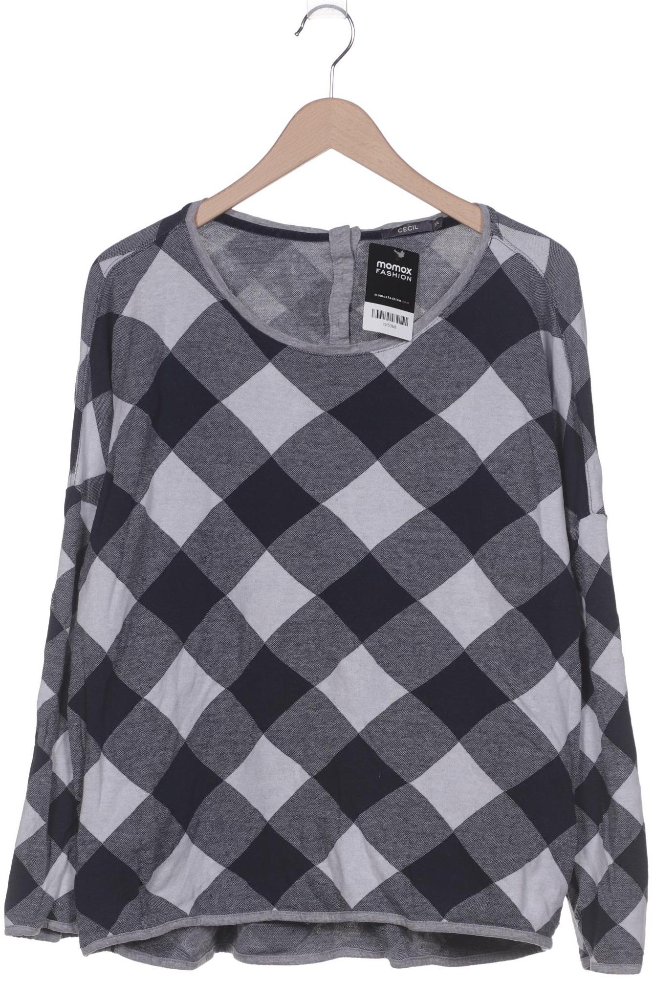 

Cecil Damen Langarmshirt, marineblau, Gr. 46