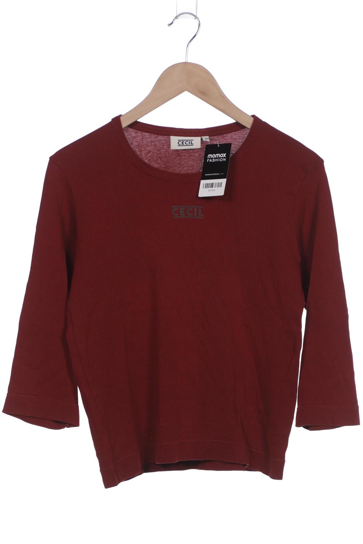 

Cecil Damen Langarmshirt, rot, Gr. 38