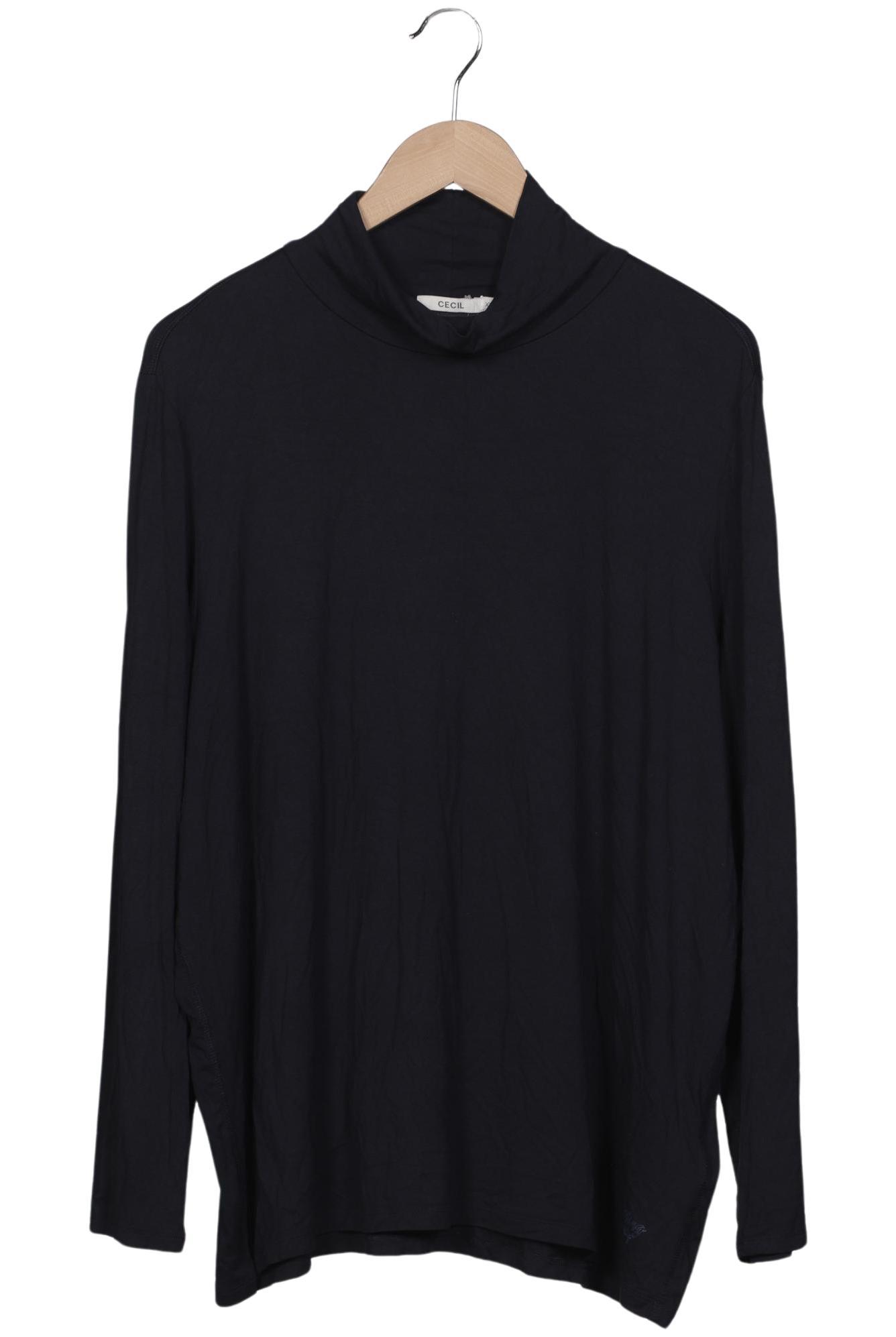 

Cecil Damen Langarmshirt, schwarz, Gr. 46