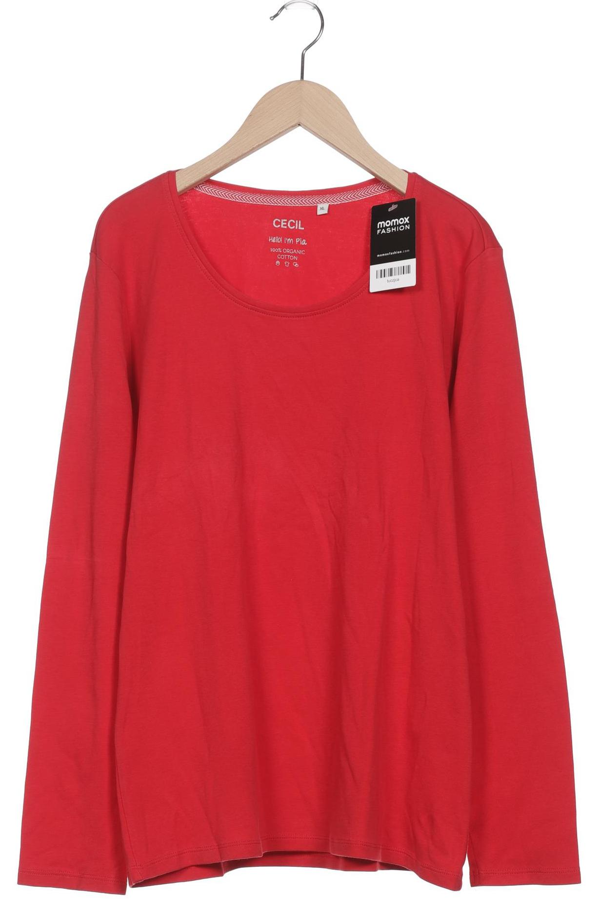 

CECIL Damen Langarmshirt, rot