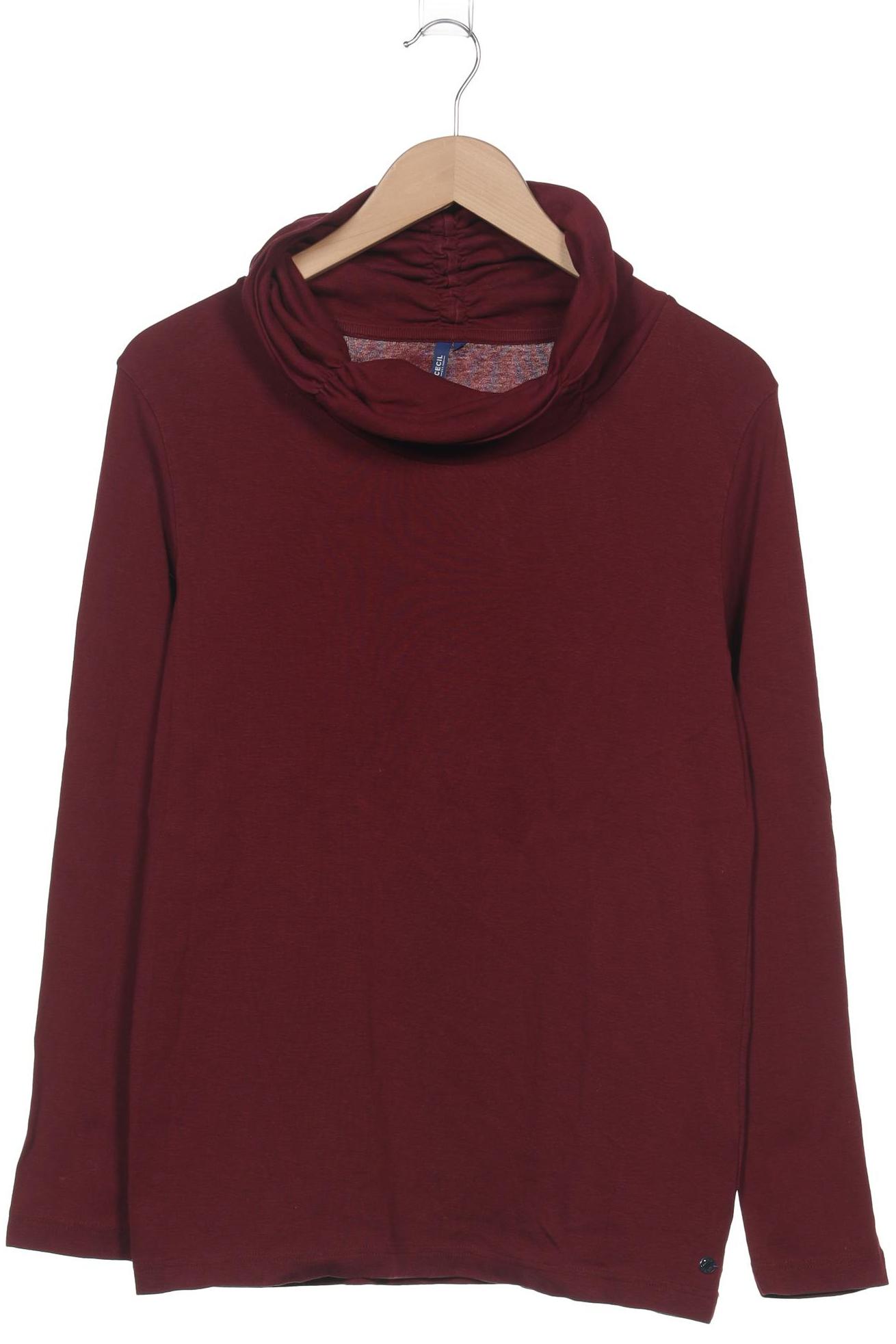 

Cecil Damen Langarmshirt, bordeaux, Gr. 44