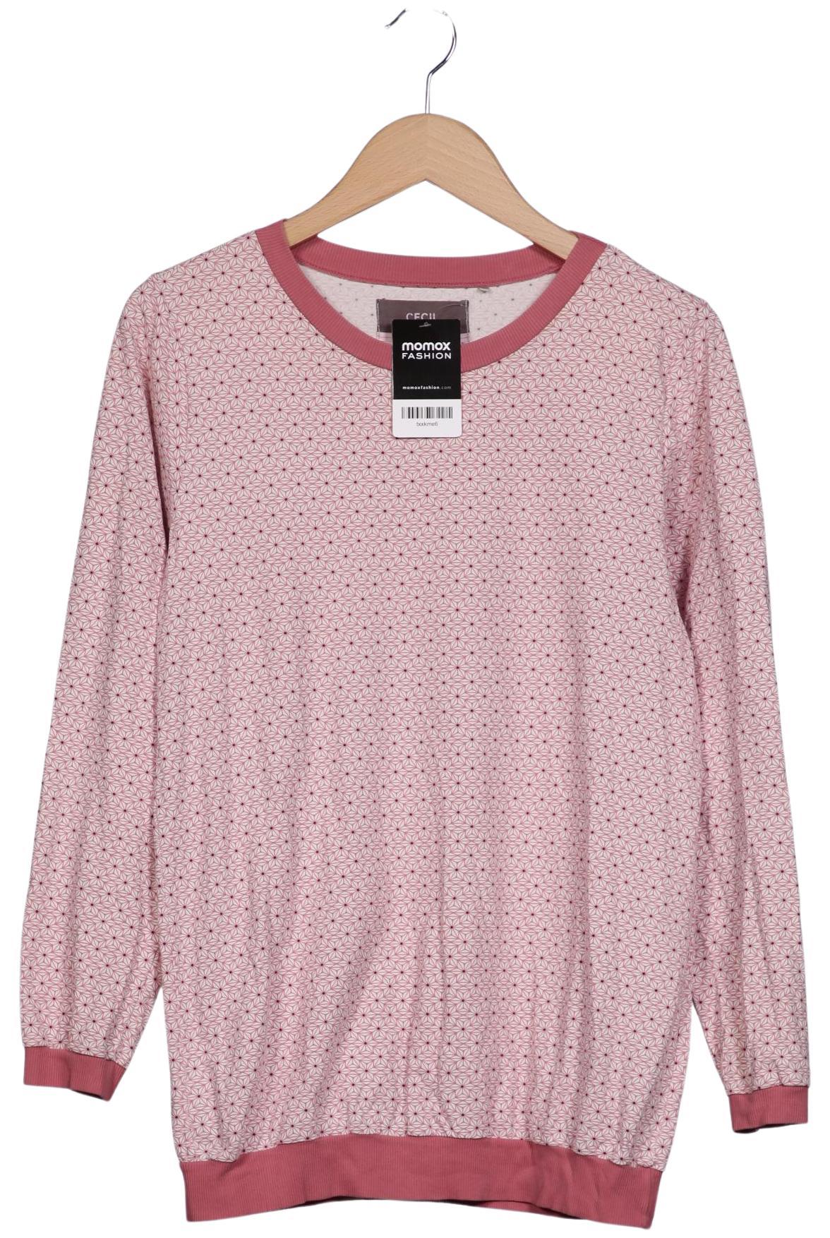 

Cecil Damen Langarmshirt, pink, Gr. 38