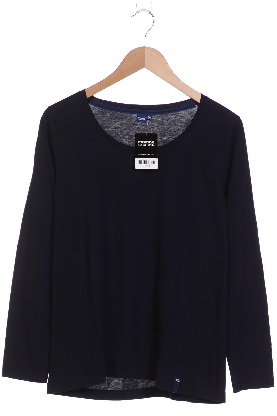 

CECIL Damen Langarmshirt, marineblau