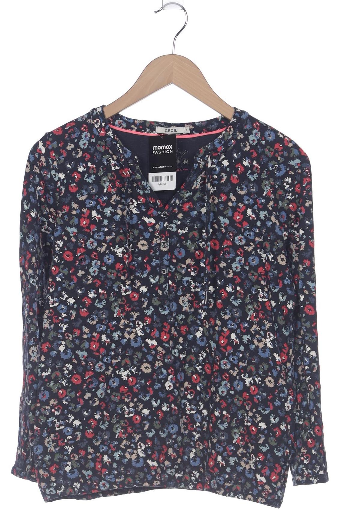 

Cecil Damen Langarmshirt, marineblau, Gr. 36