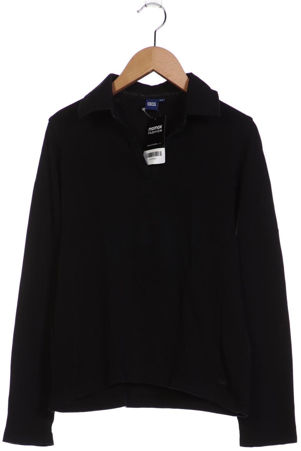 

Cecil Damen Langarmshirt, schwarz, Gr. 38