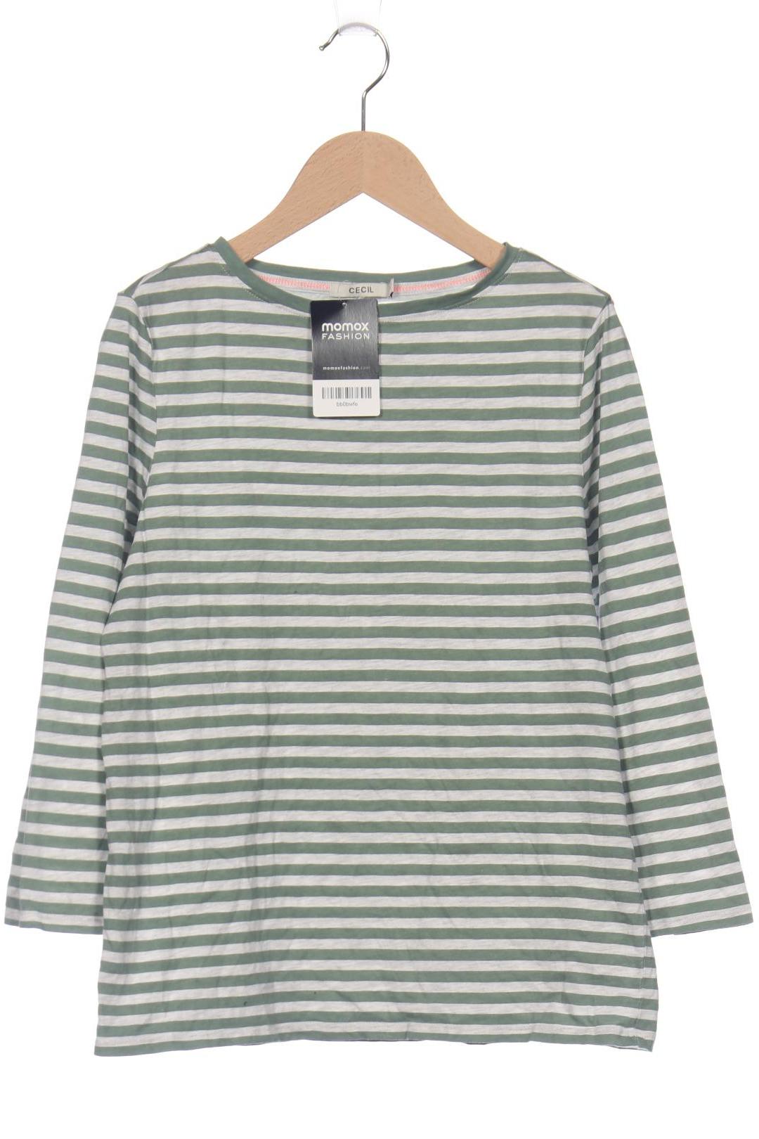

Cecil Damen Langarmshirt, grün, Gr. 34