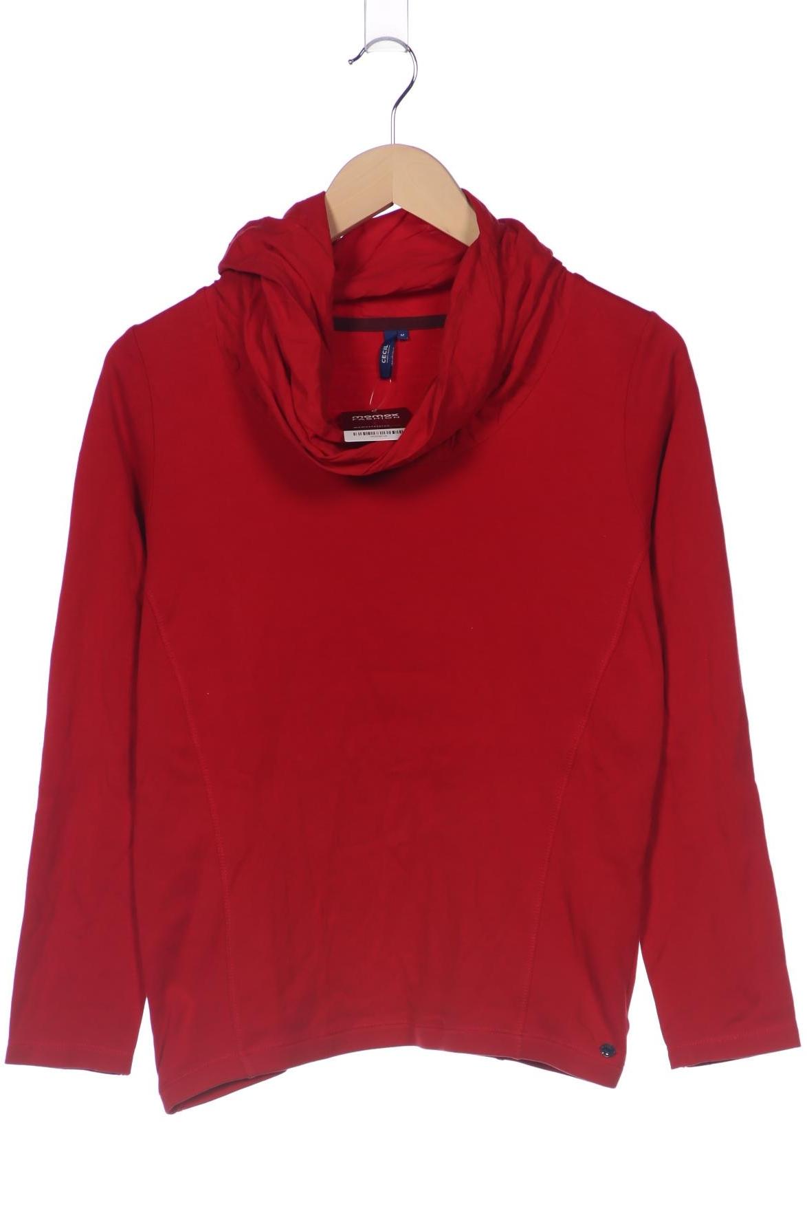 

Cecil Damen Langarmshirt, bordeaux, Gr. 38