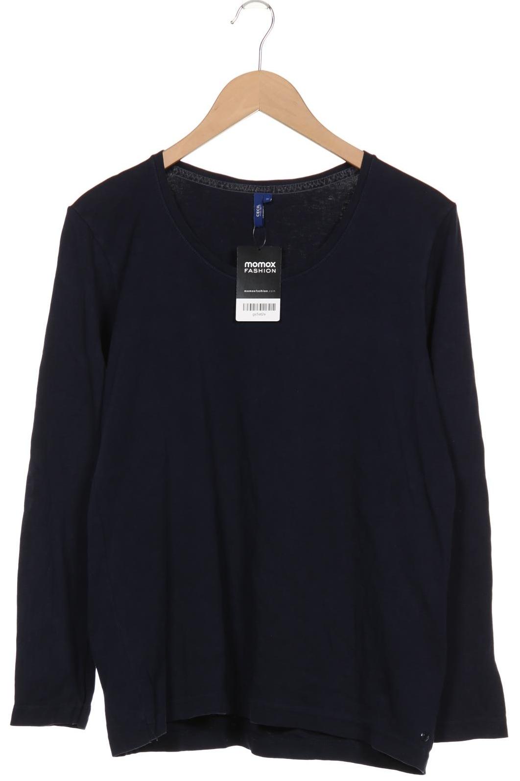 

Cecil Damen Langarmshirt, marineblau, Gr. 44
