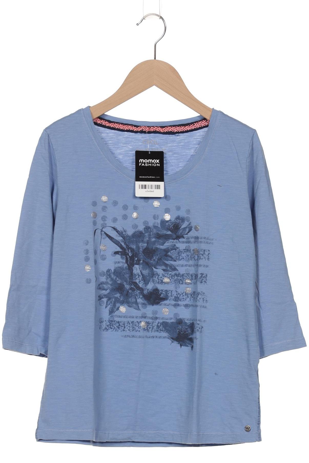 

Cecil Damen Langarmshirt, blau, Gr. 38
