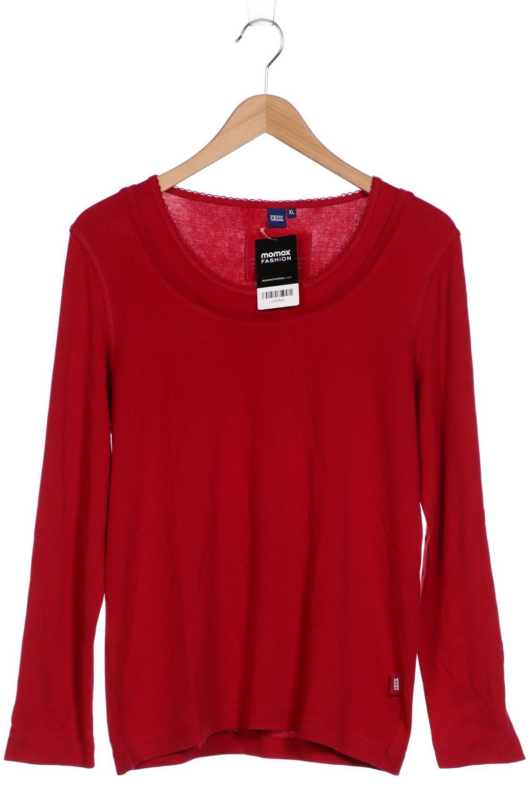 

CECIL Damen Langarmshirt, rot