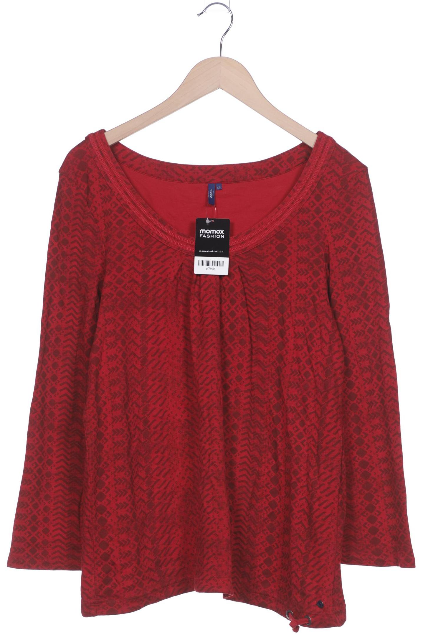 

CECIL Damen Langarmshirt, rot