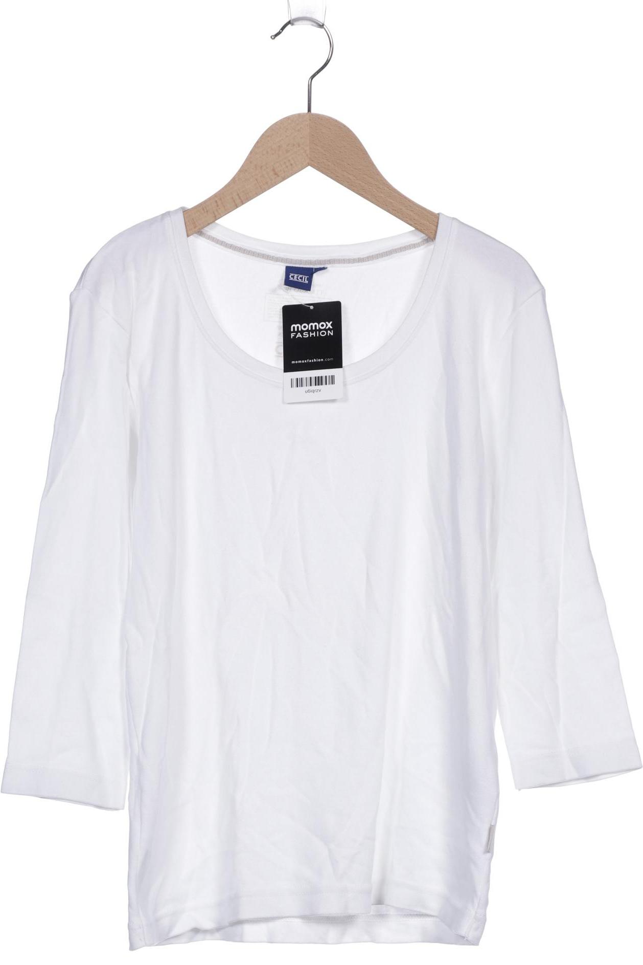 

CECIL Damen Langarmshirt, weiß