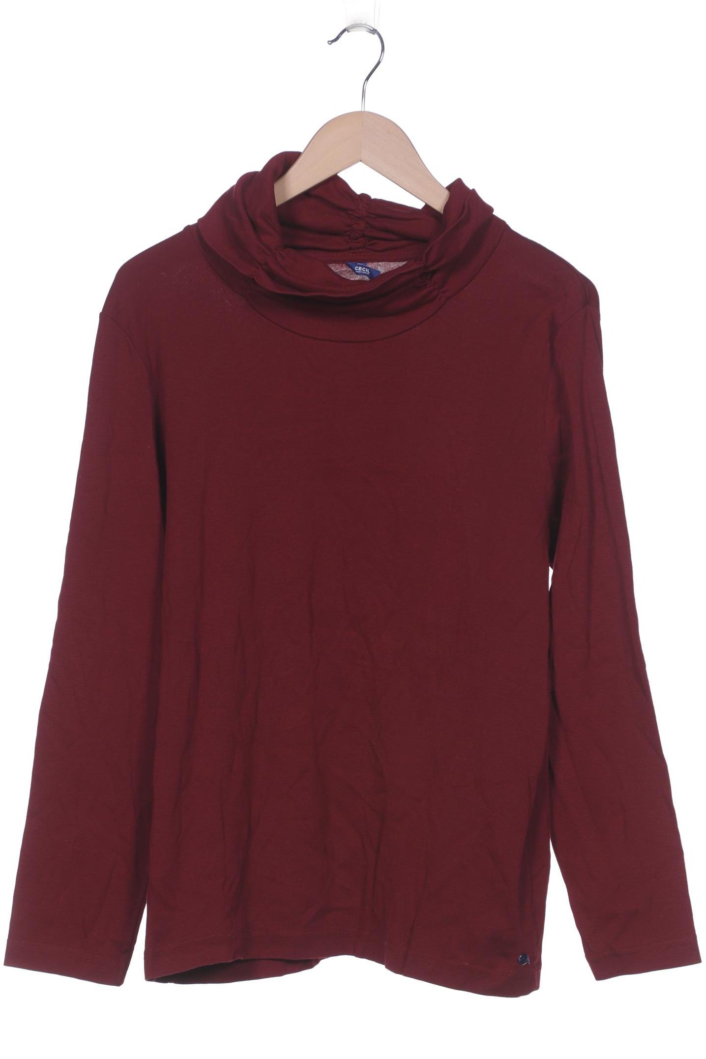 

CECIL Damen Langarmshirt, bordeaux