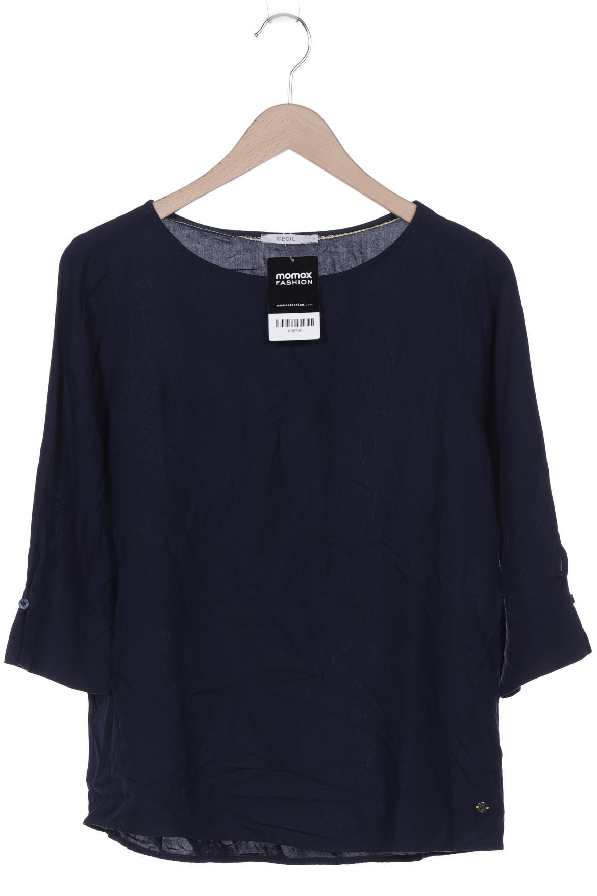 

Cecil Damen Langarmshirt, marineblau, Gr. 36