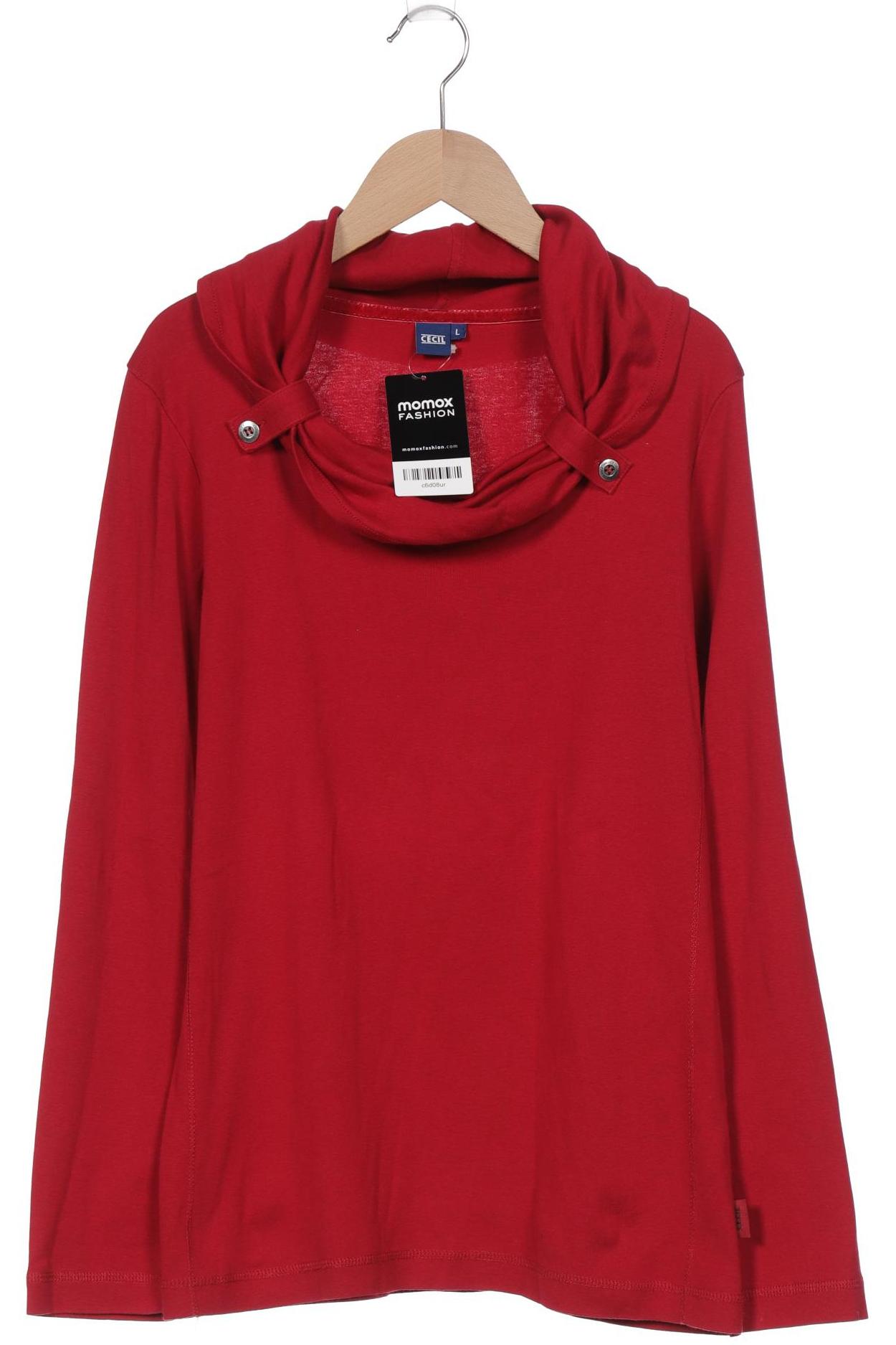 

CECIL Damen Langarmshirt, rot