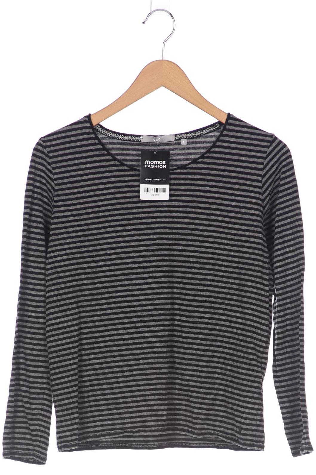 

Cecil Damen Langarmshirt, schwarz, Gr. 38