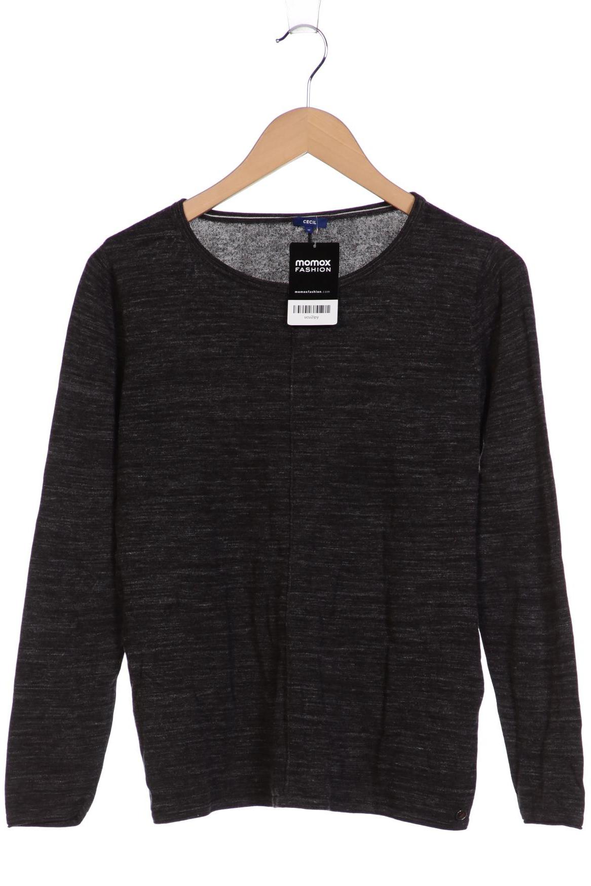 

Cecil Damen Langarmshirt, grau, Gr. 38