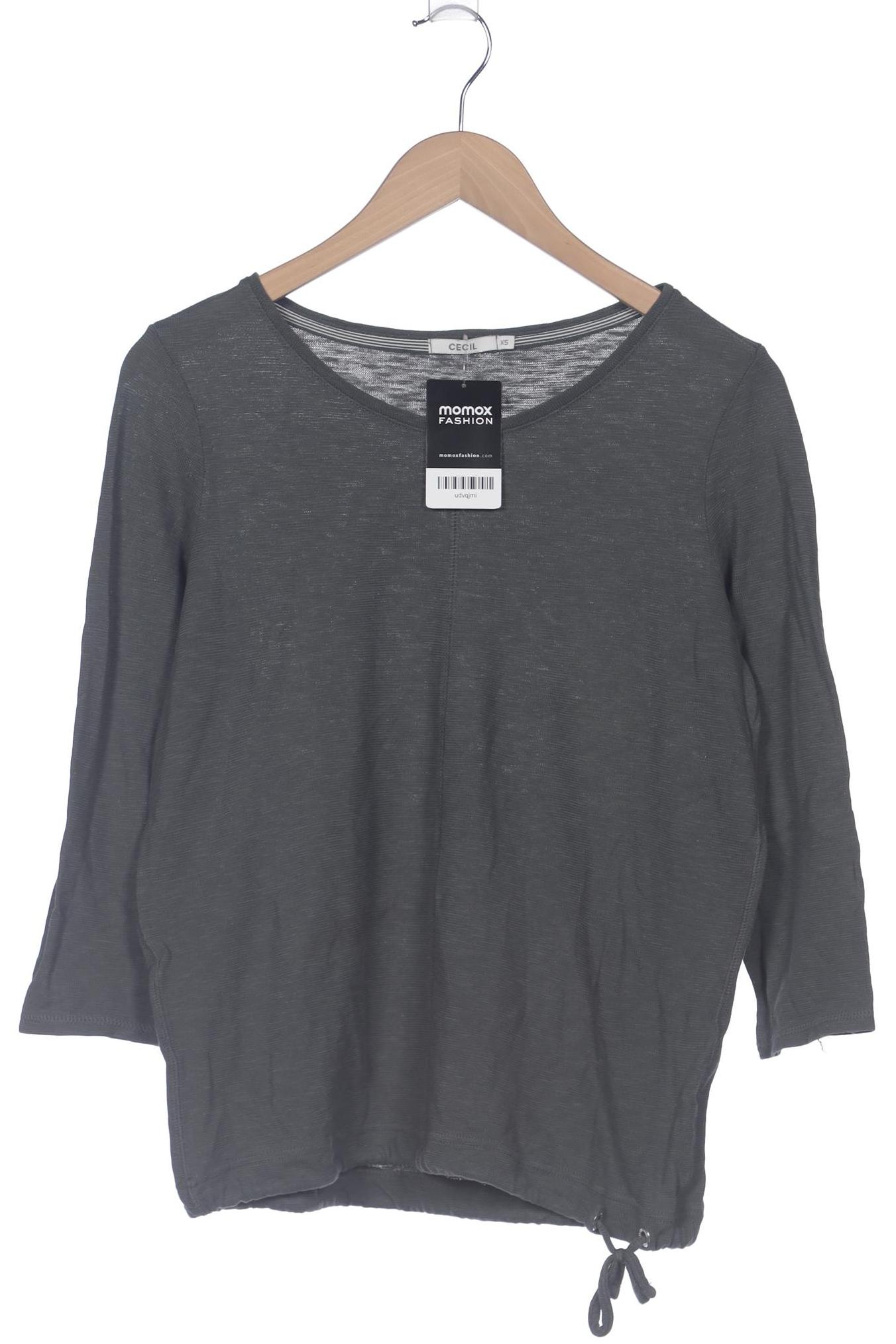 

Cecil Damen Langarmshirt, grün, Gr. 34