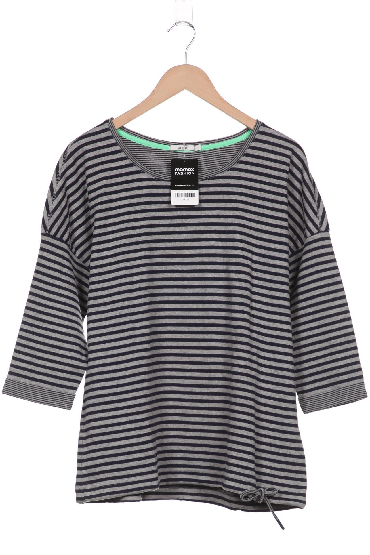 

CECIL Damen Langarmshirt, grau