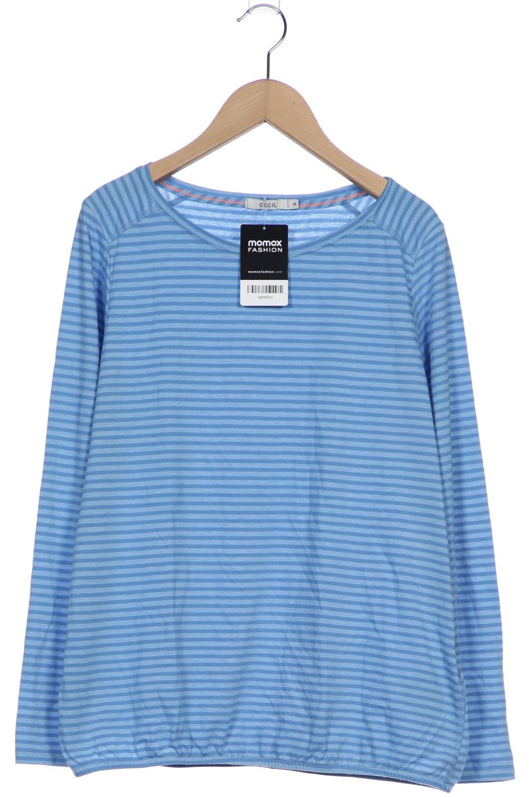 

Cecil Damen Langarmshirt, blau, Gr. 38