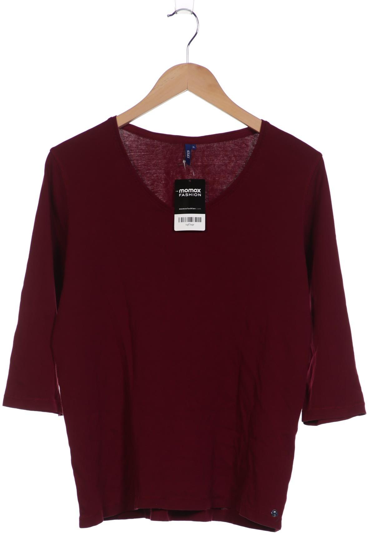 

Cecil Damen Langarmshirt, bordeaux, Gr. 44