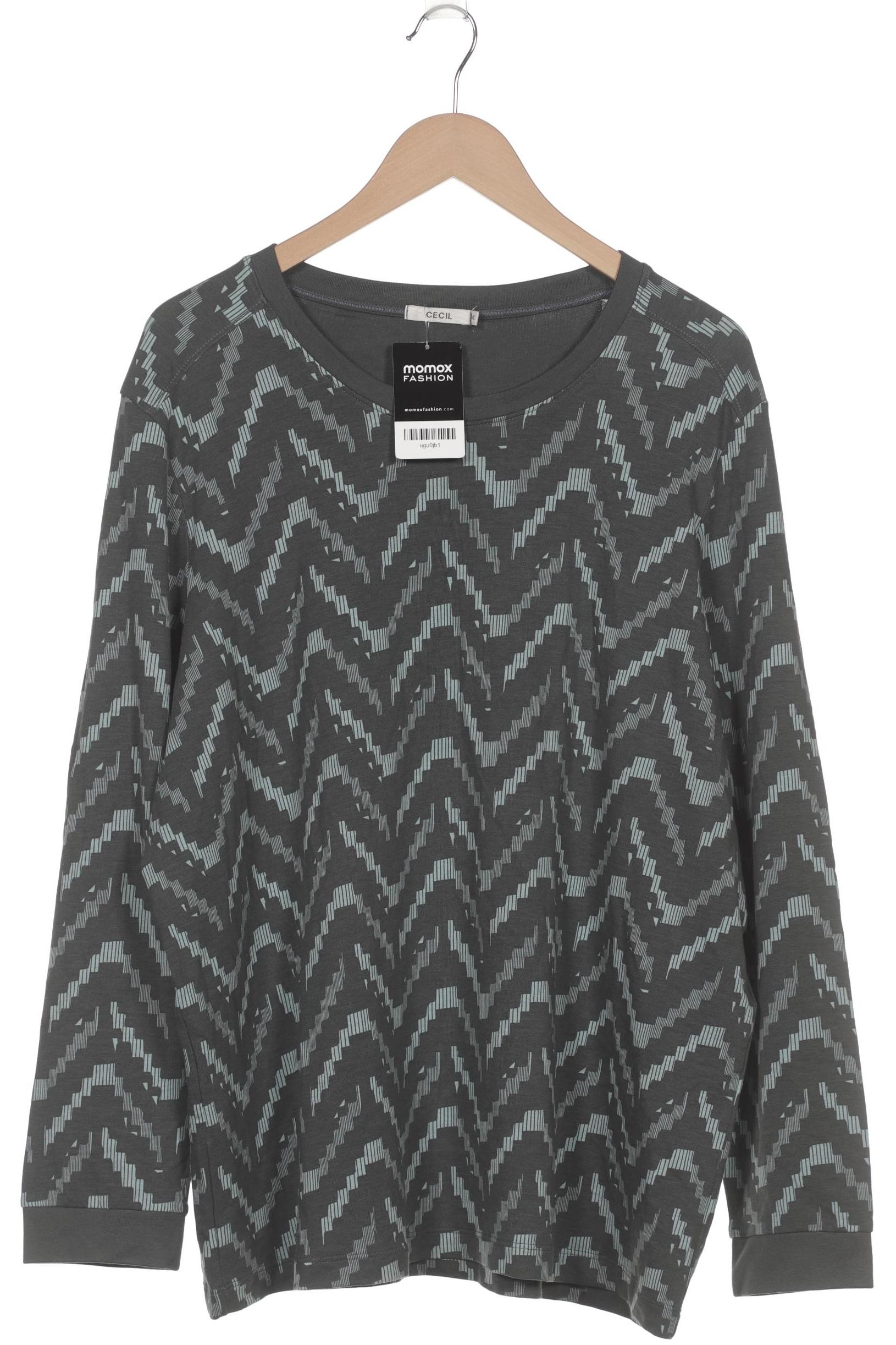 

Cecil Damen Langarmshirt, grün, Gr. 46