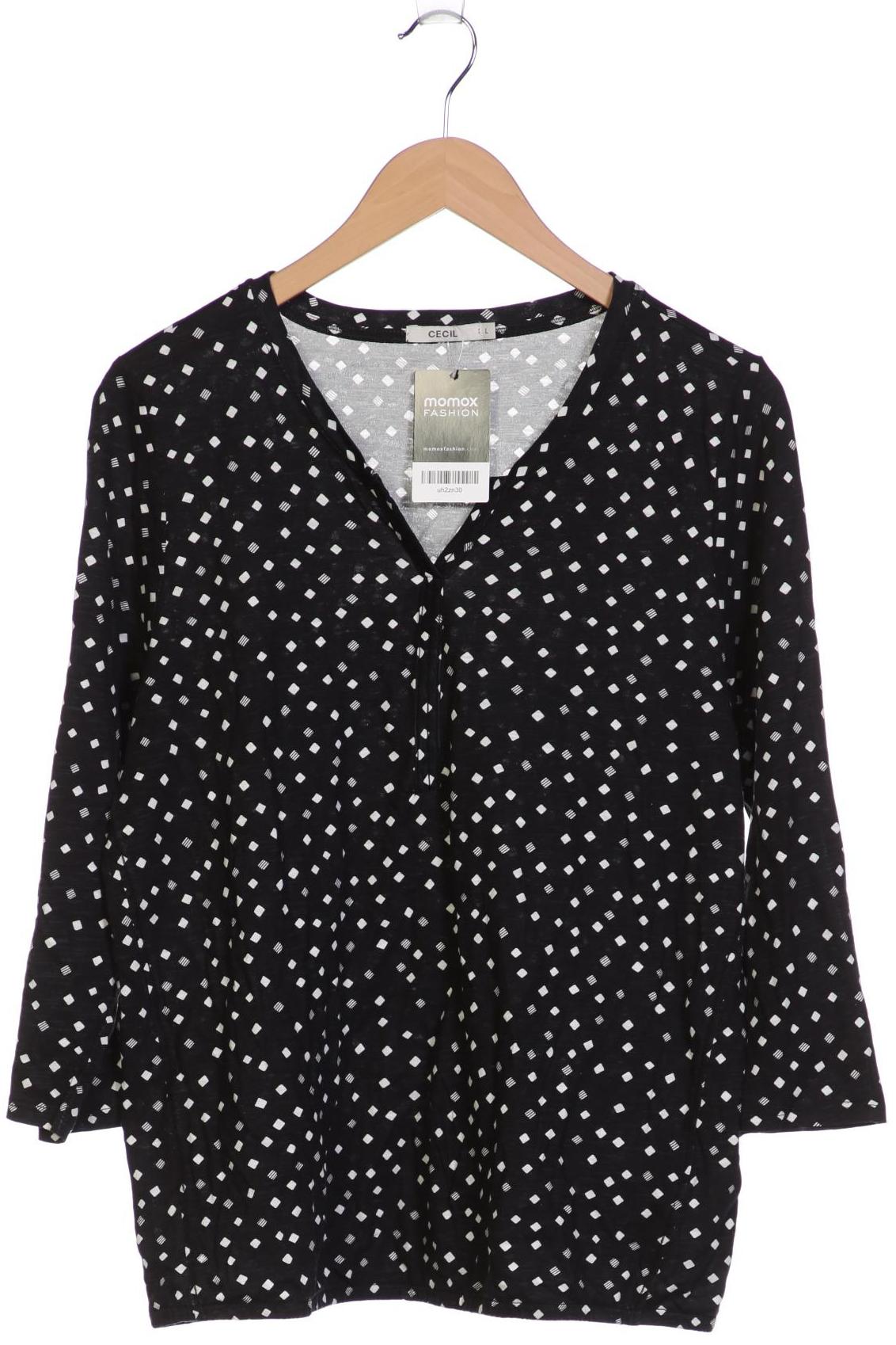 

Cecil Damen Langarmshirt, schwarz, Gr. 42