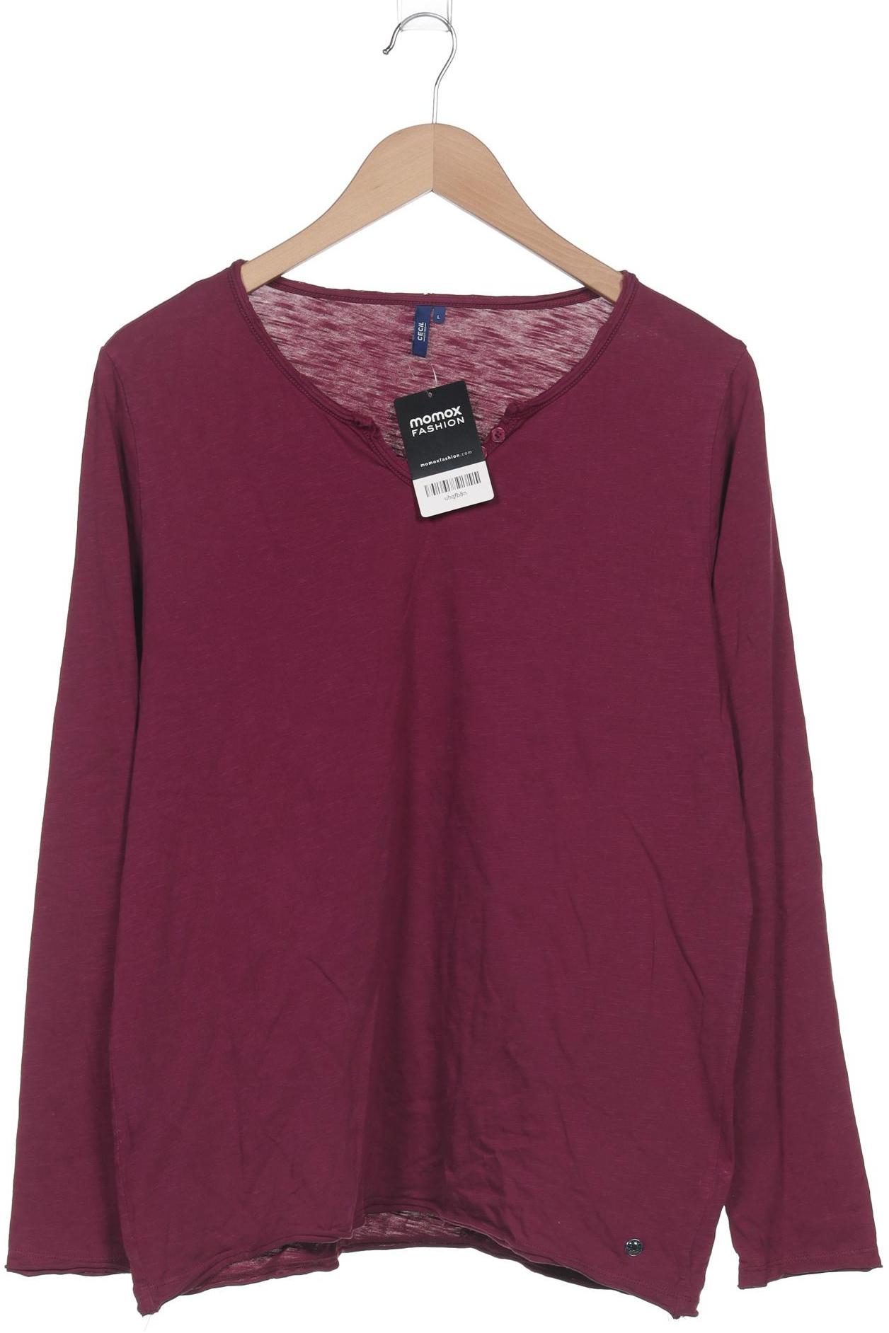 

Cecil Damen Langarmshirt, flieder, Gr. 42