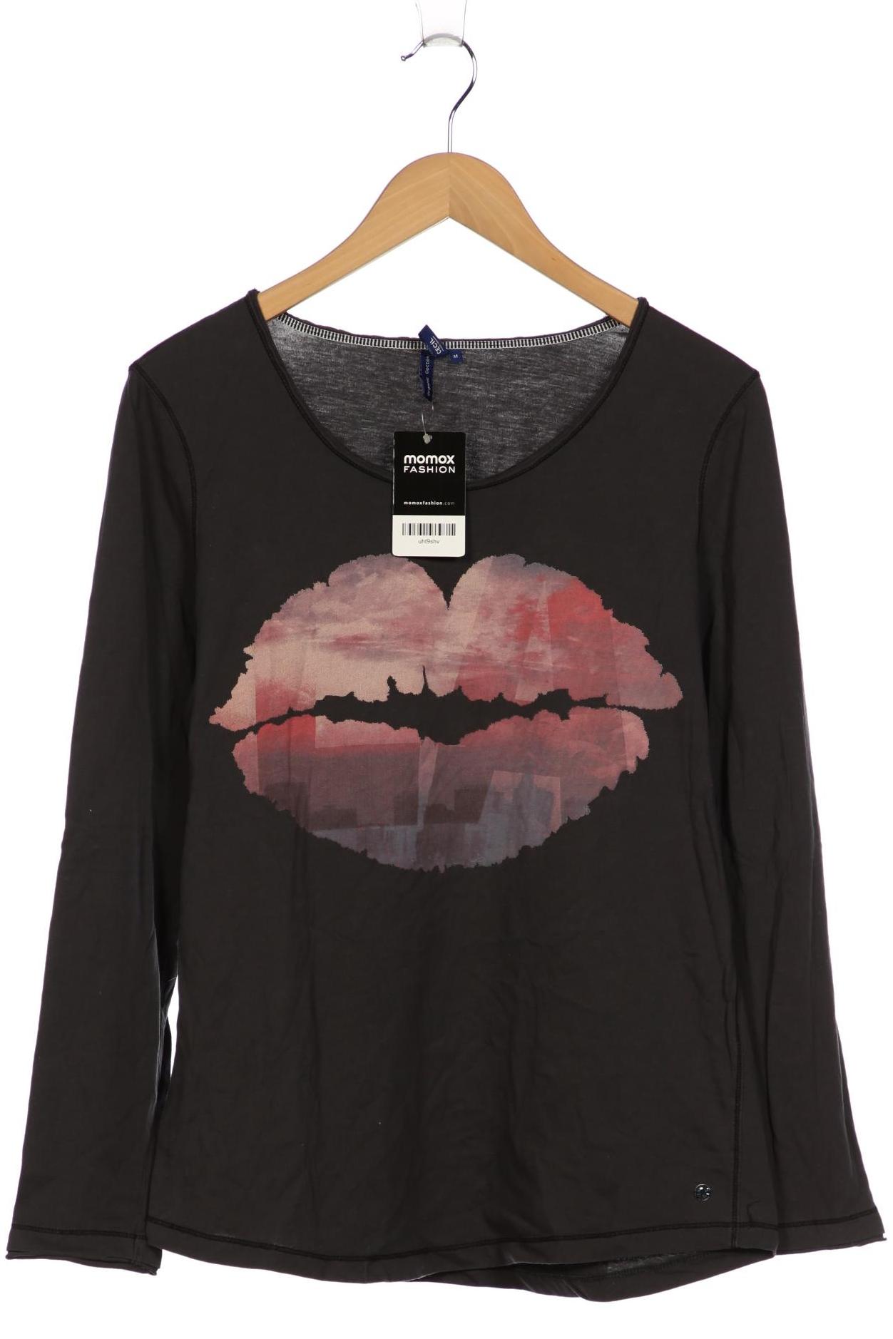 

Cecil Damen Langarmshirt, grau, Gr. 38