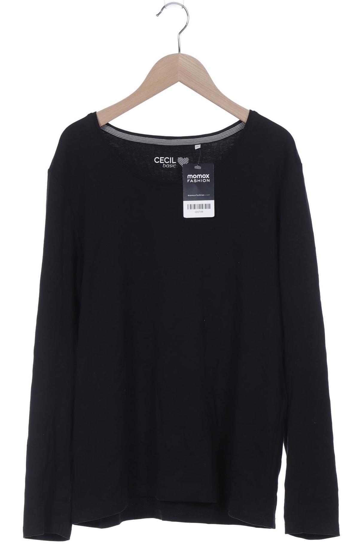 

Cecil Damen Langarmshirt, schwarz, Gr. 44