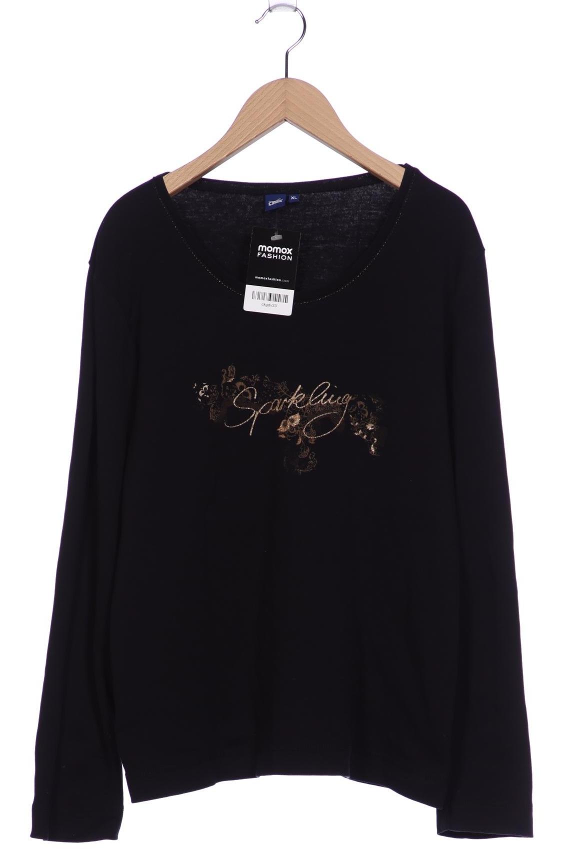 

Cecil Damen Langarmshirt, schwarz, Gr. 44