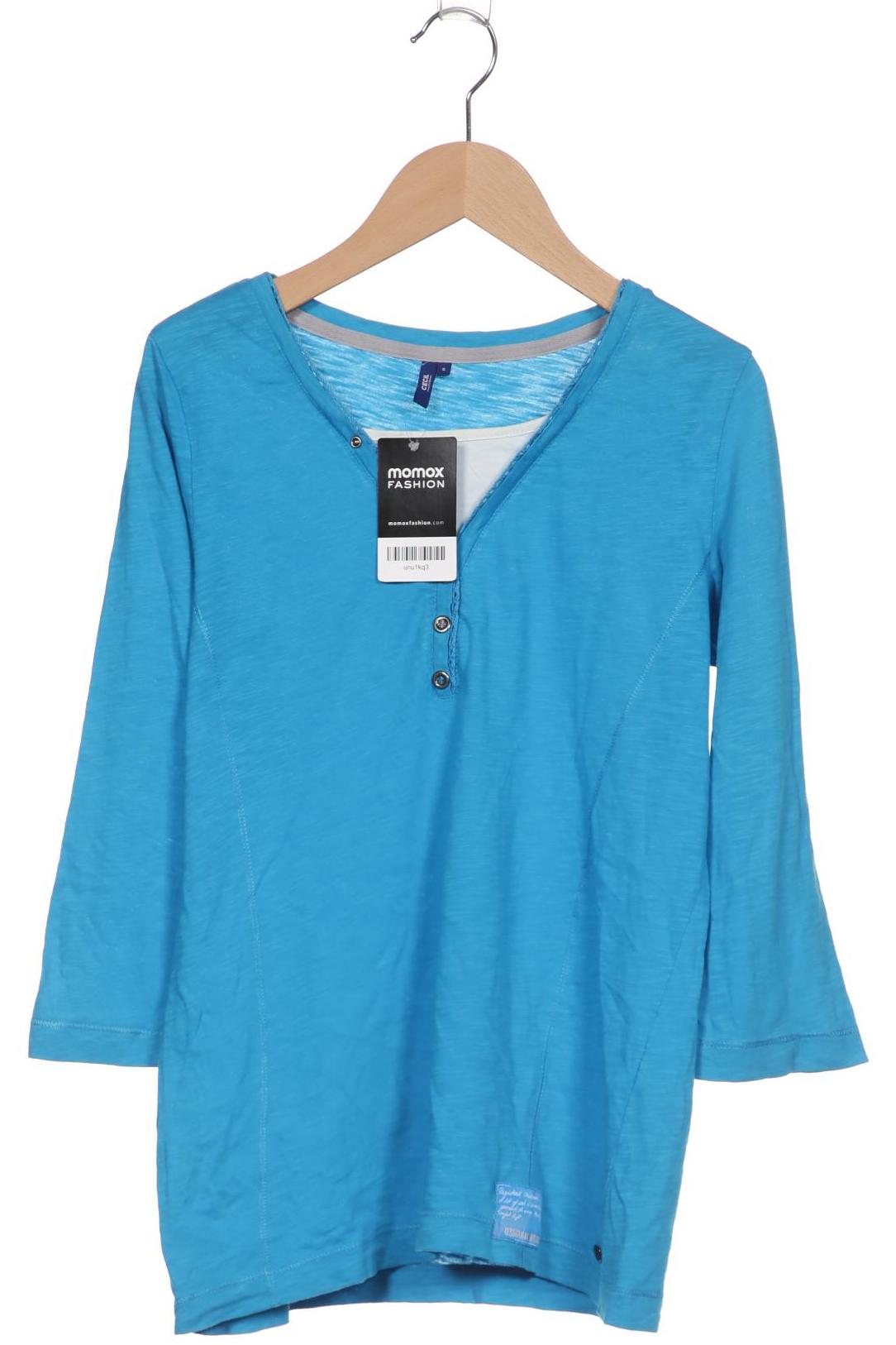 

CECIL Damen Langarmshirt, blau